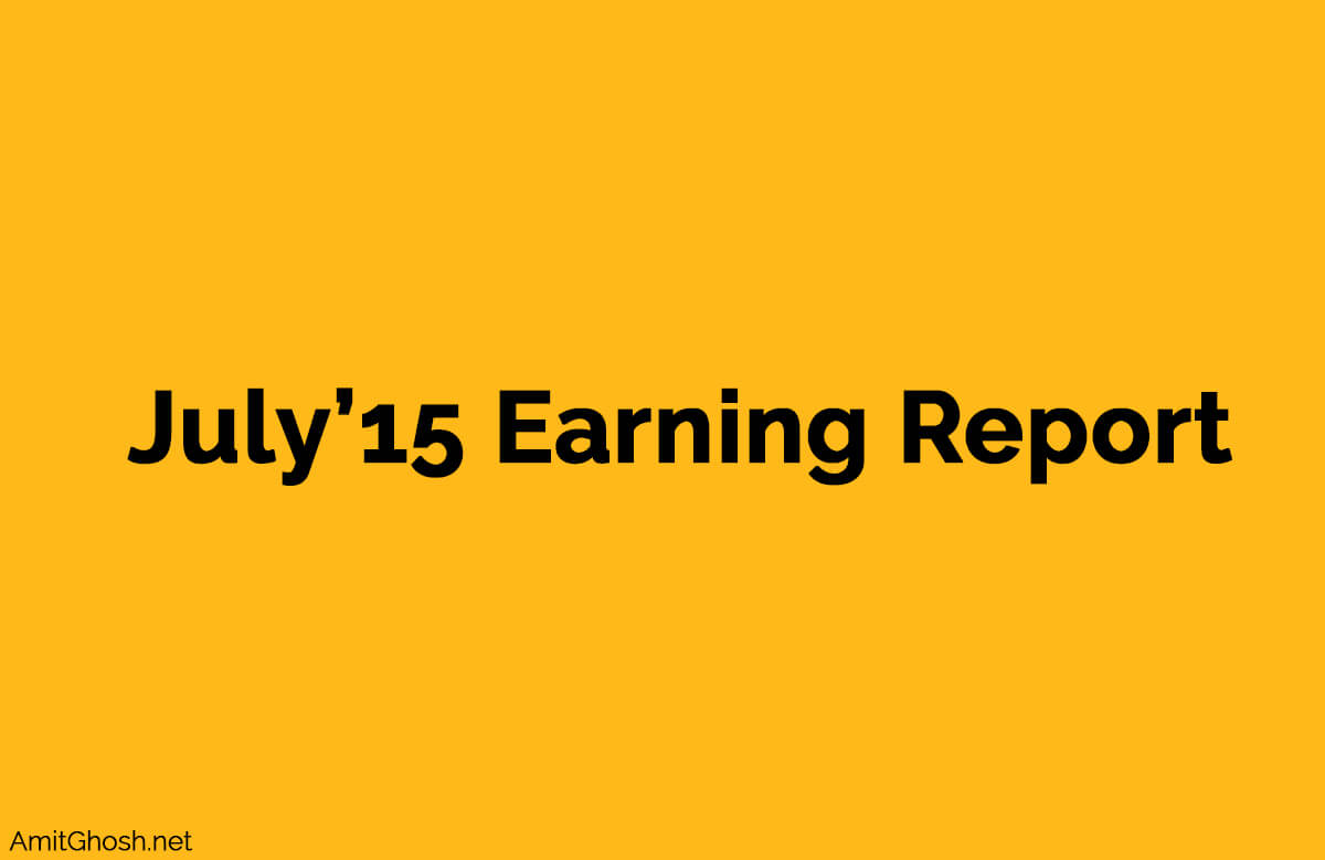 July Earning Report Amit Ghosh