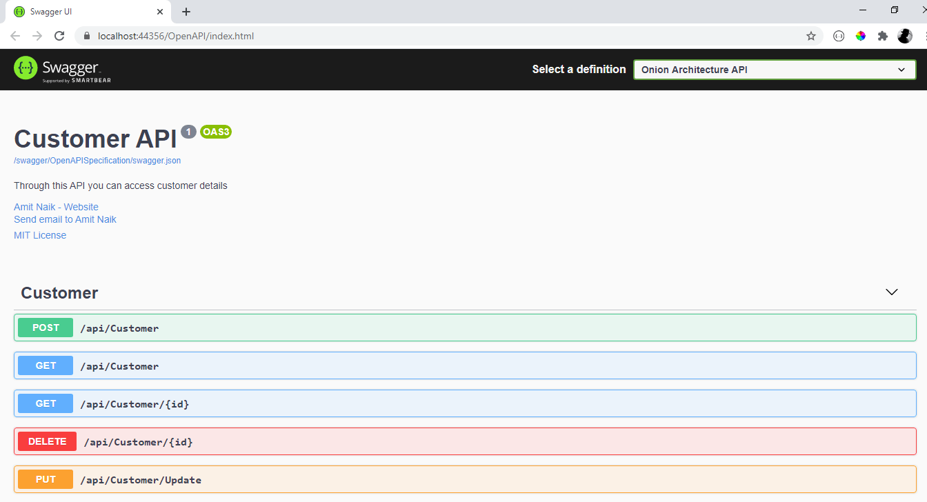WhiteApp API solution template which