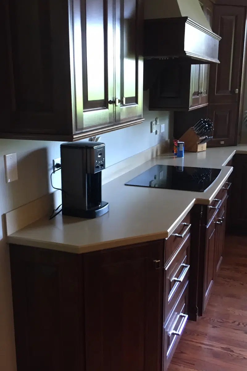 Sophisticated & Sizable Yorkville Kitchen Before & After AM Kitchen