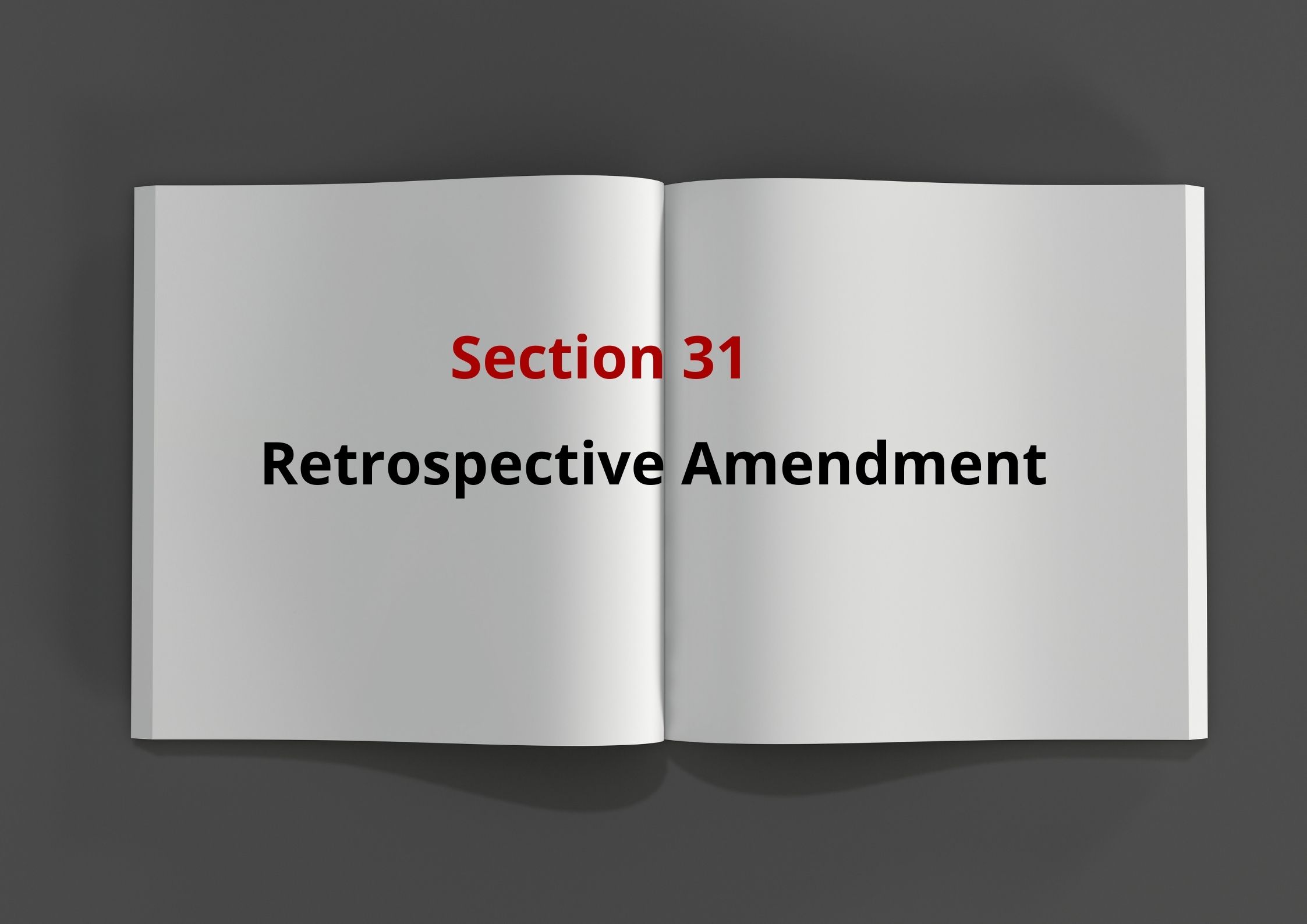 Retrospective Amendment Law Firm in Ahmedabad