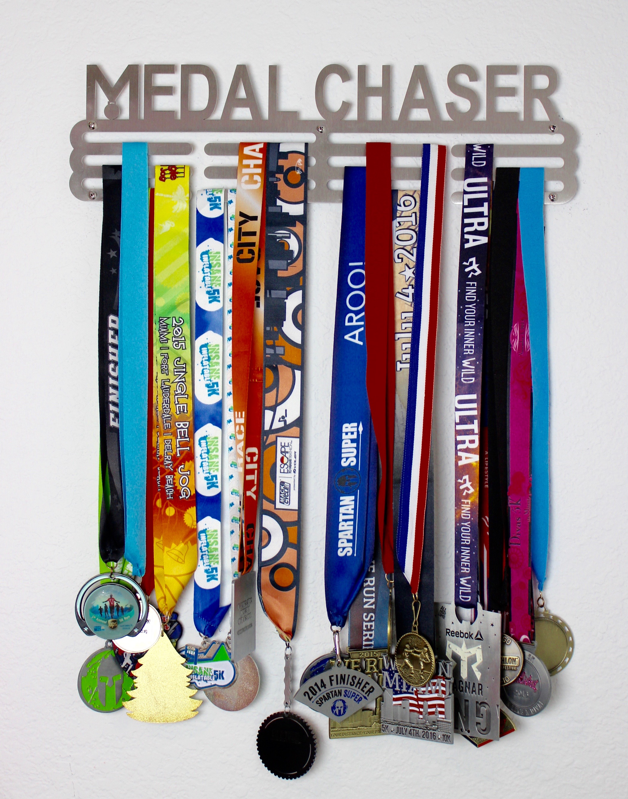Sporting Goods Medal hanger runner stainles steel medal holder display