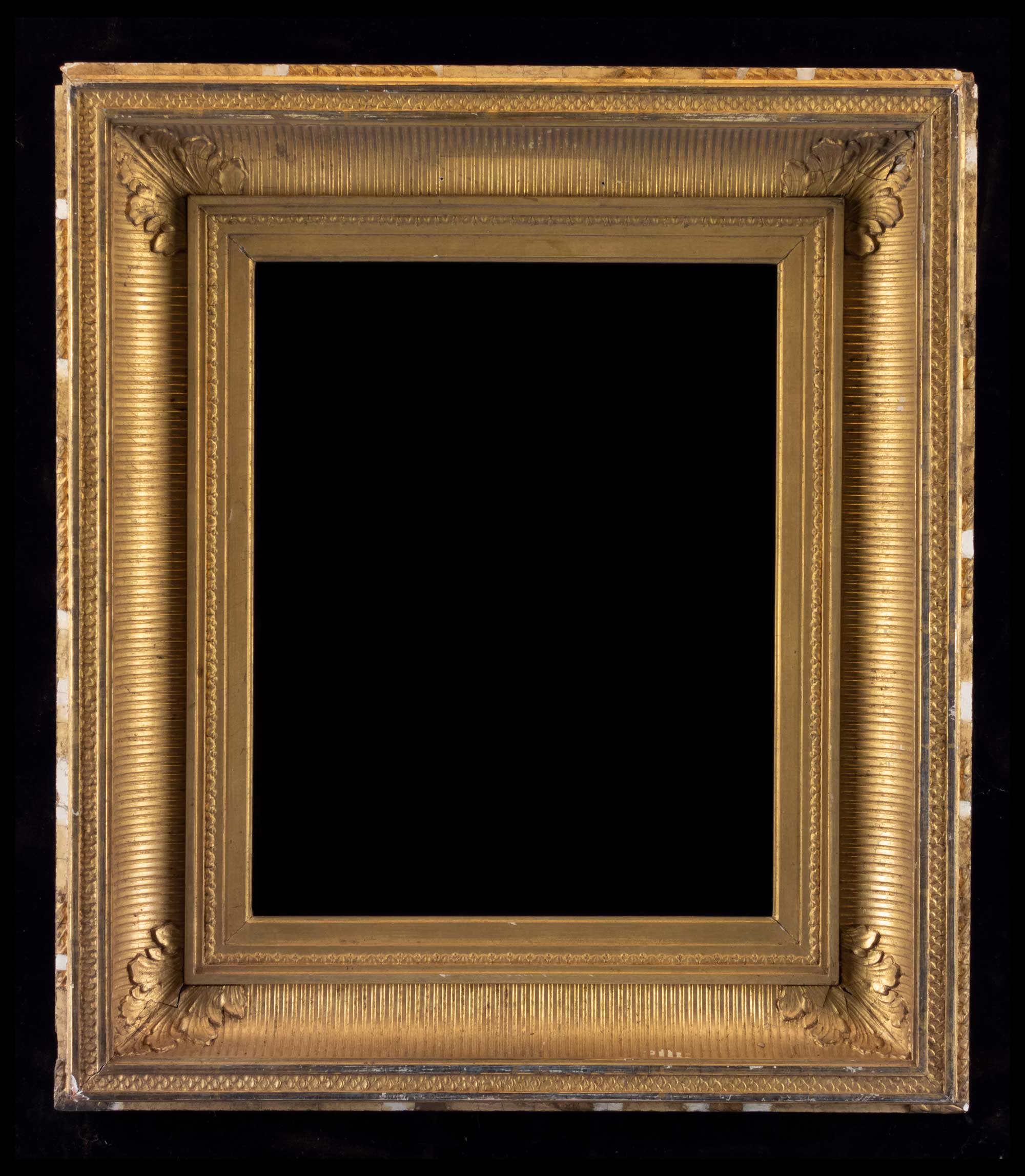 American Fluted Cove Frame Ammi Ribar Antiques & Fine Period Frames
