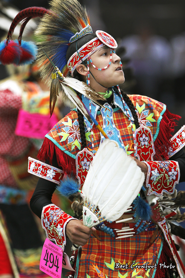 Chicken Dance at Saddle Lake Powwow