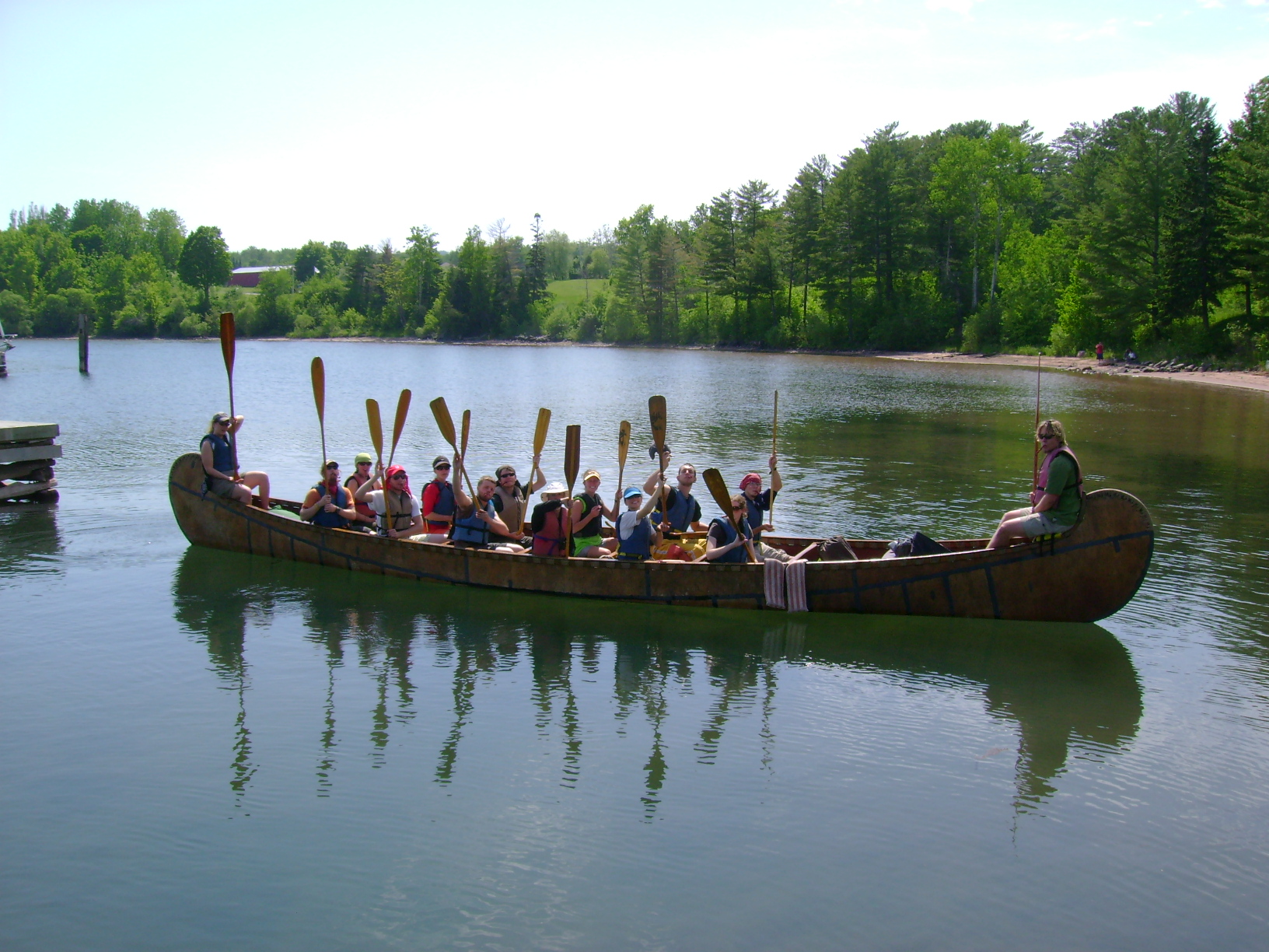 Voyageur Canoeing in Voyageur’s National Park Amnicon