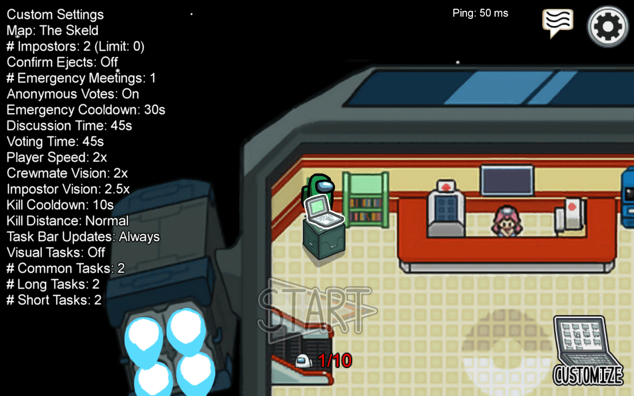 Custom Lobby Mod AmodsUs