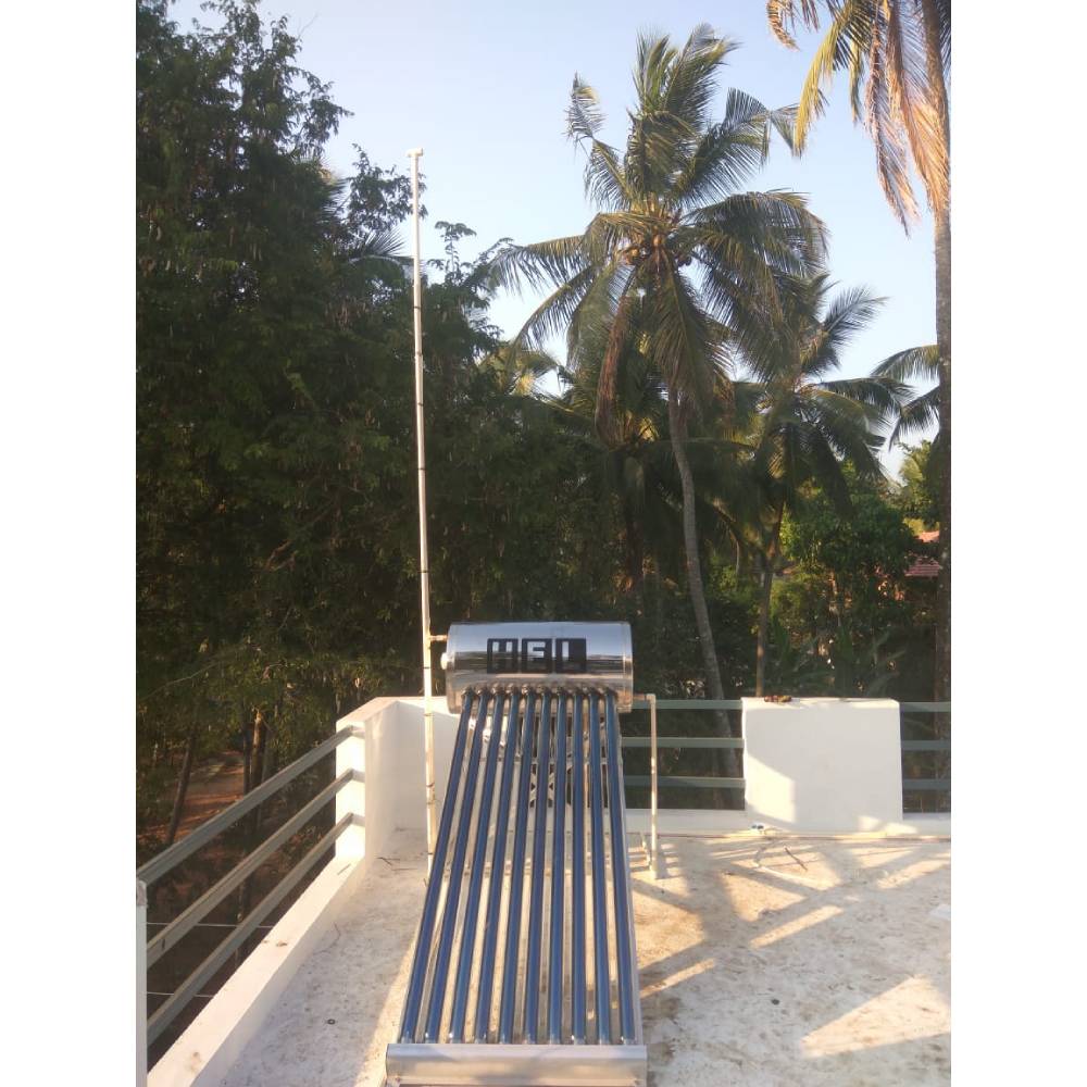 Hindustan Energy Solar Water heater Stainless steel 100lpd AMO