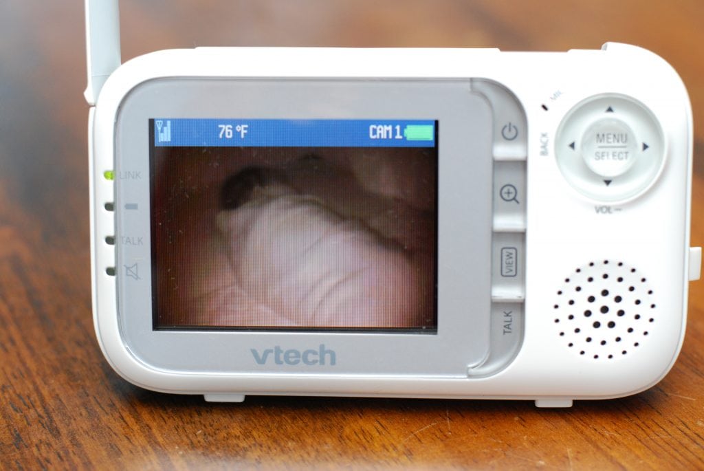 She Finally Made it to the Crib Thanks to VTech Video Monitor Review A Mom's Impression