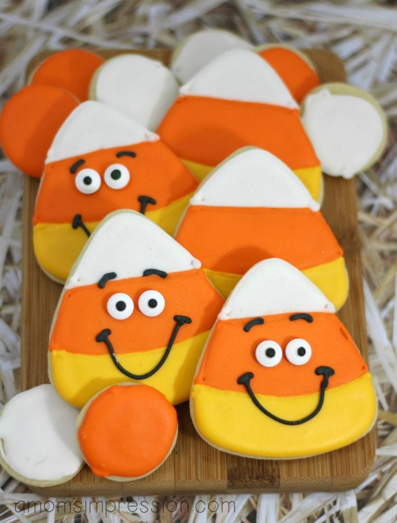 Candy Corn Cookies A Mom's Impression Recipes, Crafts, Entertainment