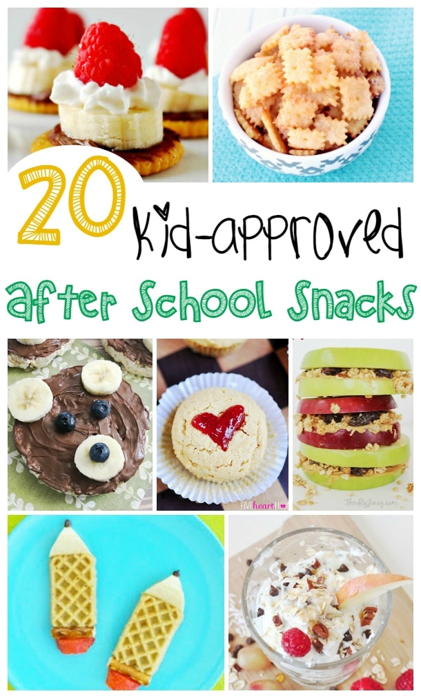 20 KidApproved After School Snack Ideas