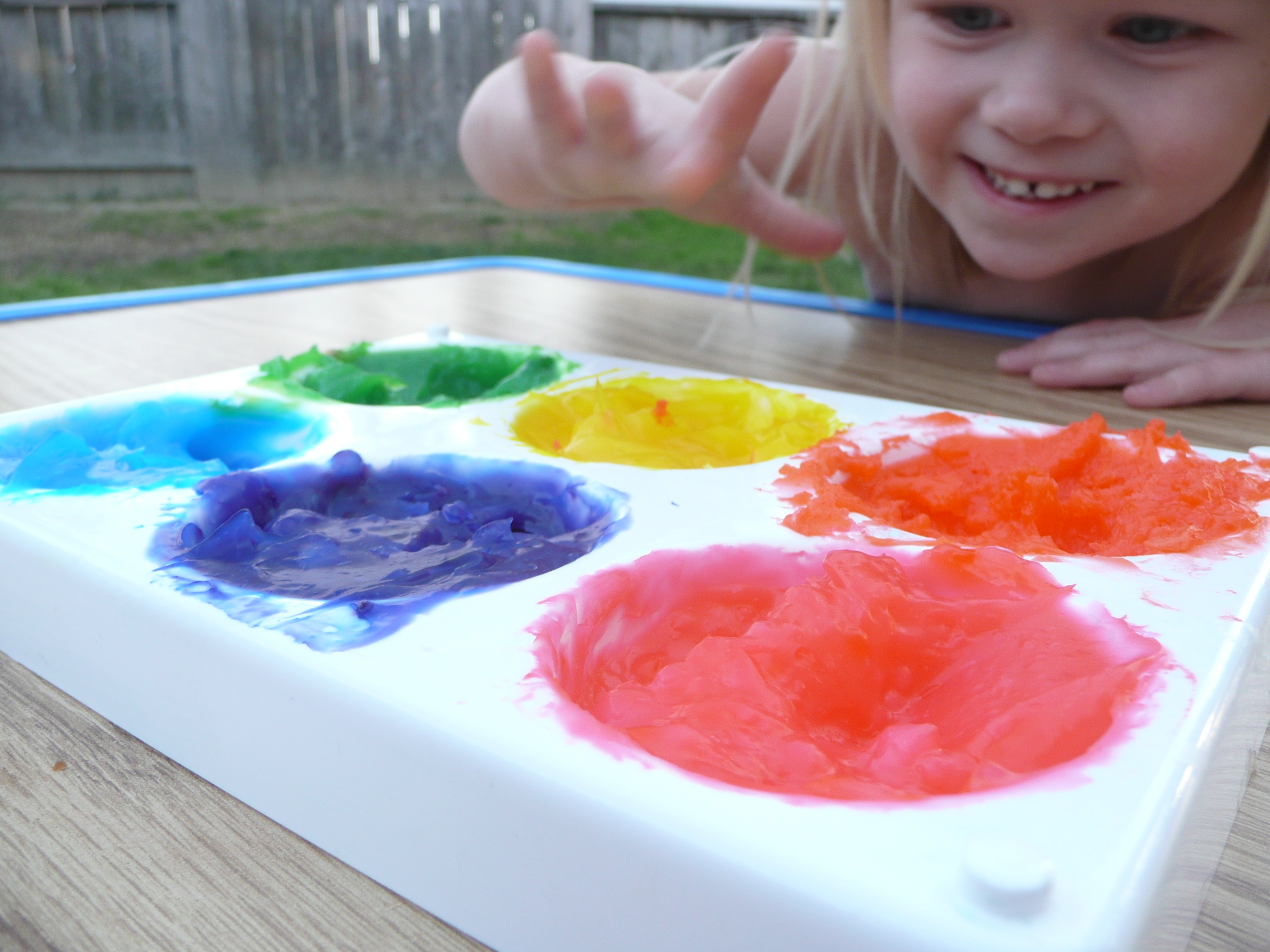 SENSE OF TOUCH Reverse Finger Painting Confidence Meets Parenting