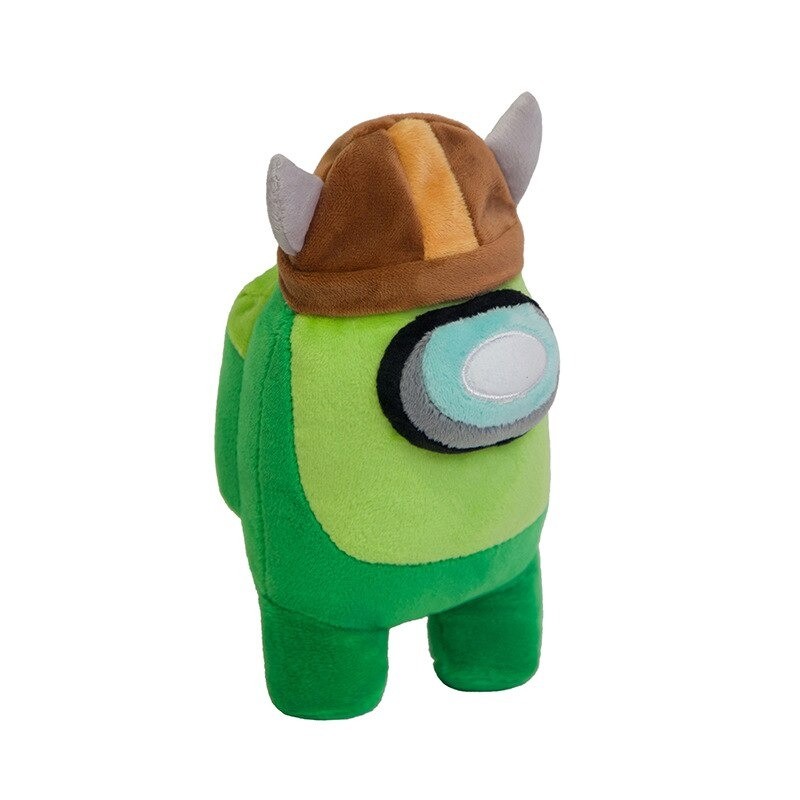 Peluche Among Us Vert Viking Livraison Gratuite