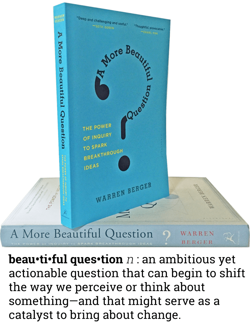 A More Beautiful Question — The Book A More Beautiful Question by