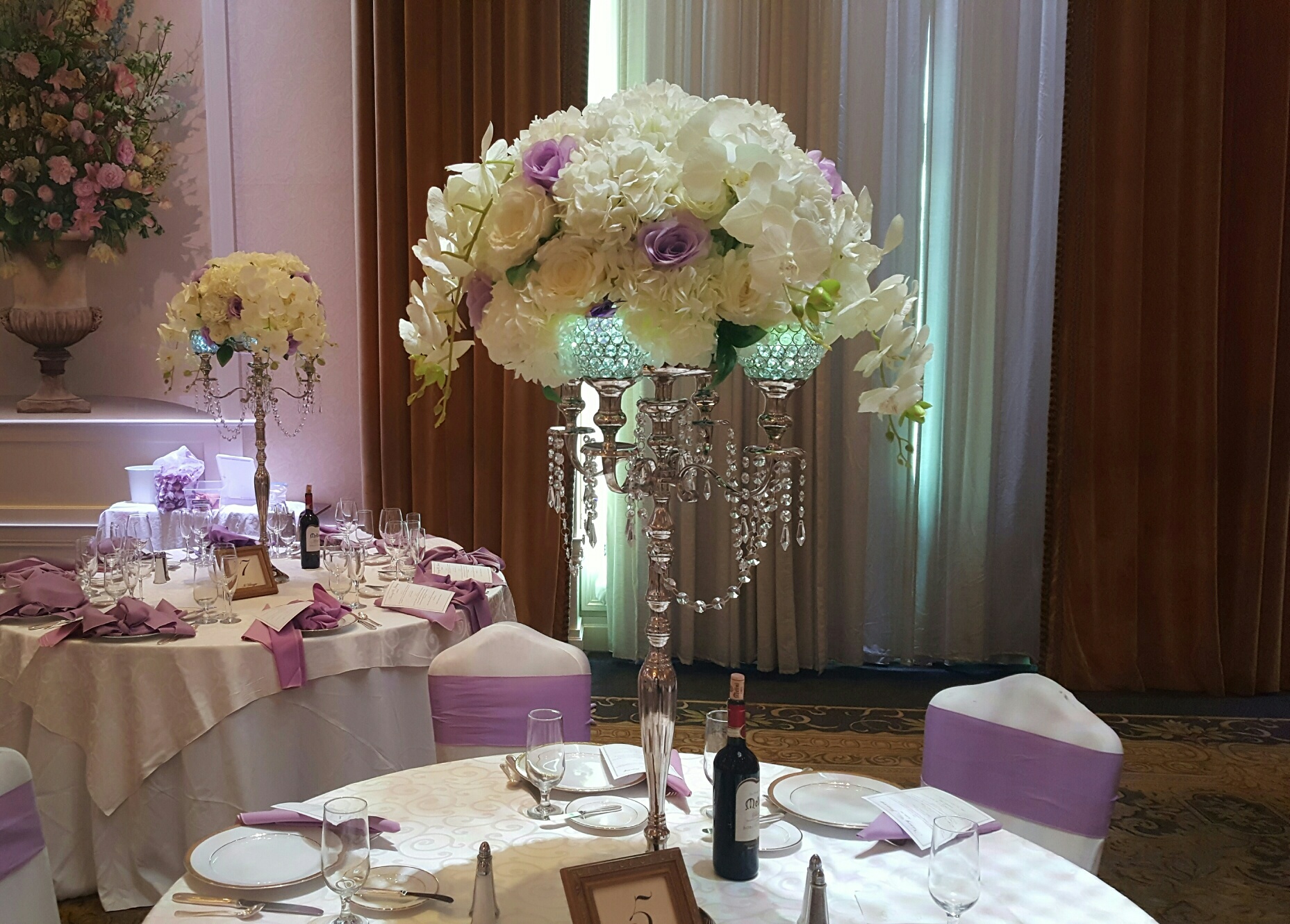 Cascade Centerpiece Rental (3) Amore Decor Rental