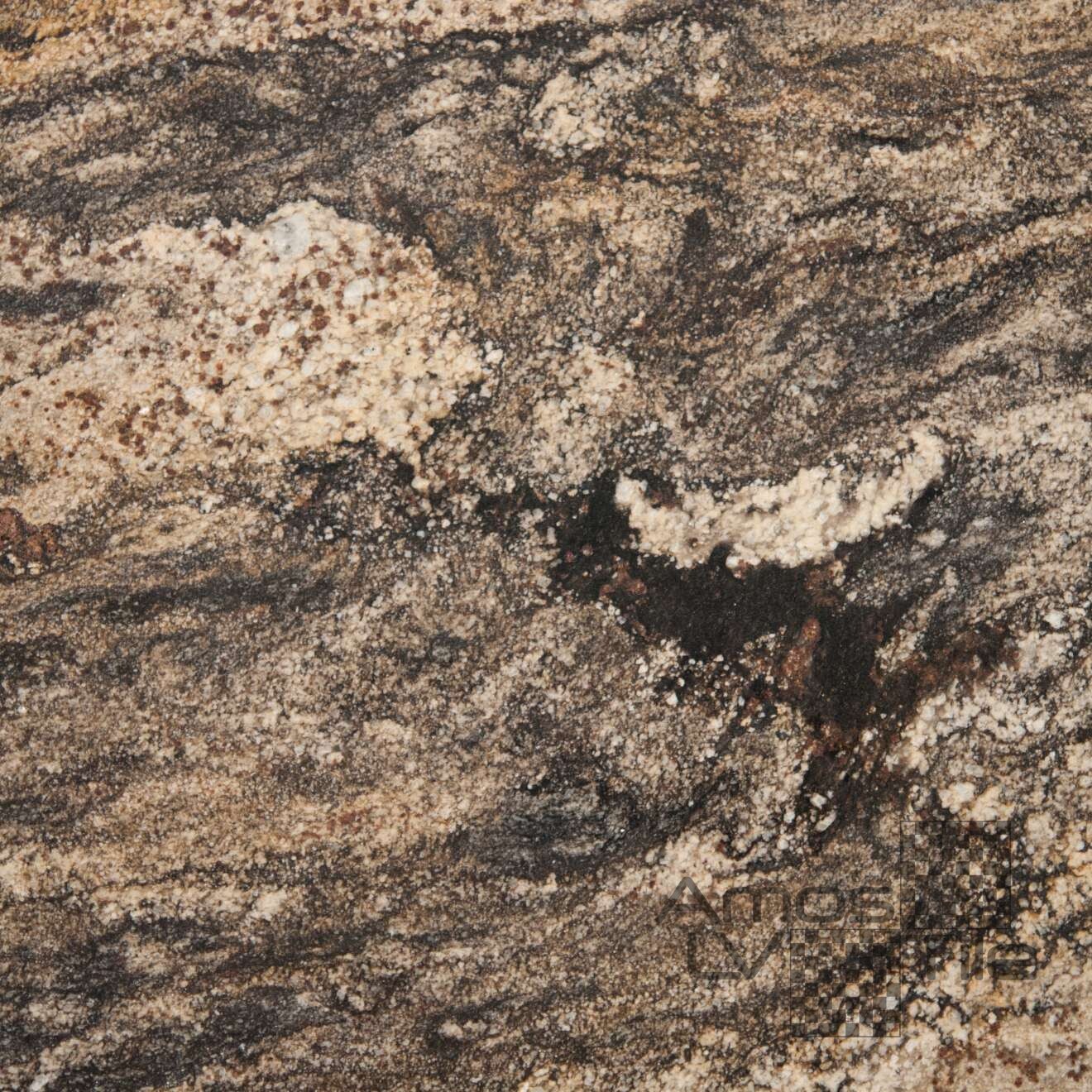 Golden Thunder Granite in 2cm Amos Tile LV