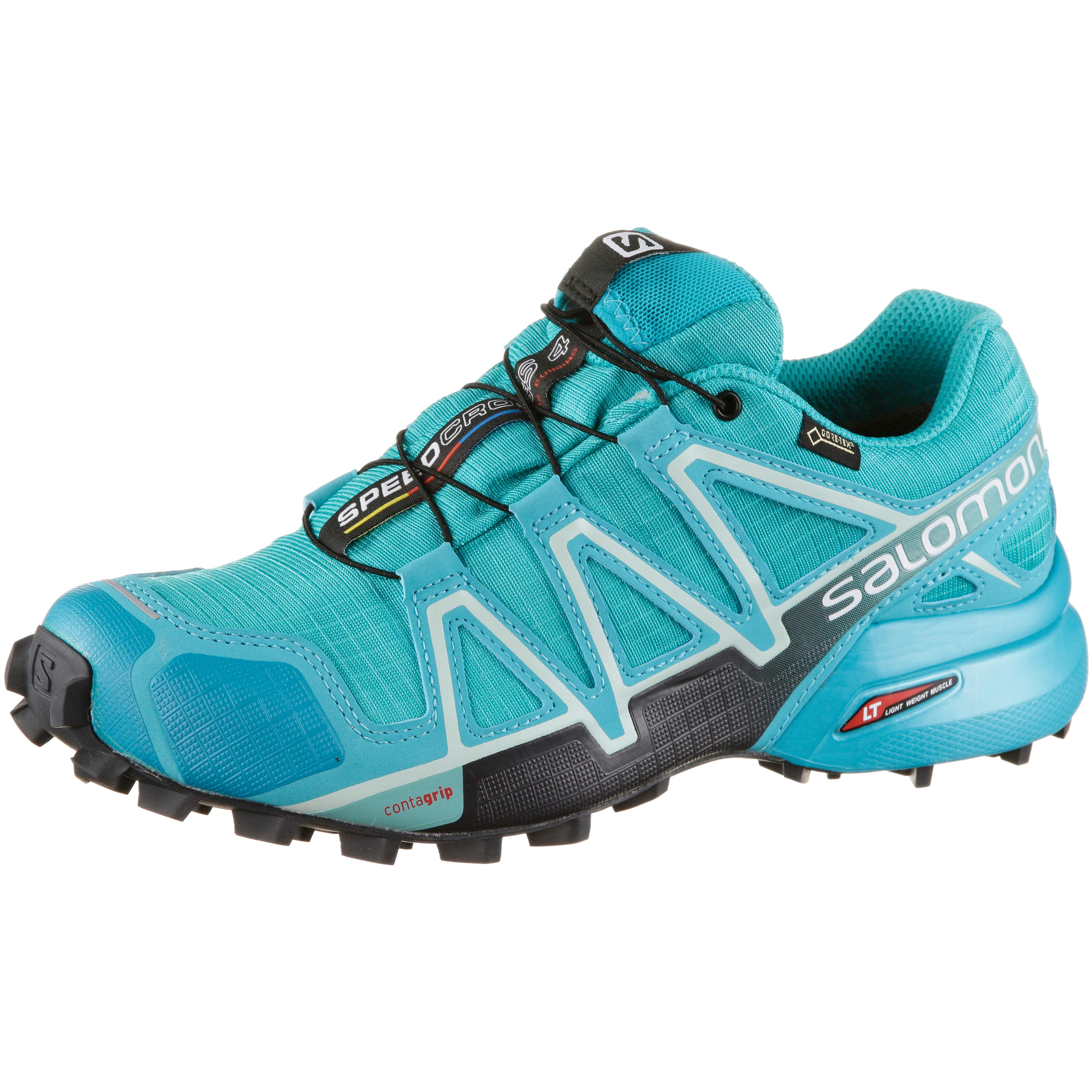 Salomon SPEEDCROSS 4 Trailrunning Schuhe Damen bluebirdicy mornebony im Online Shop von