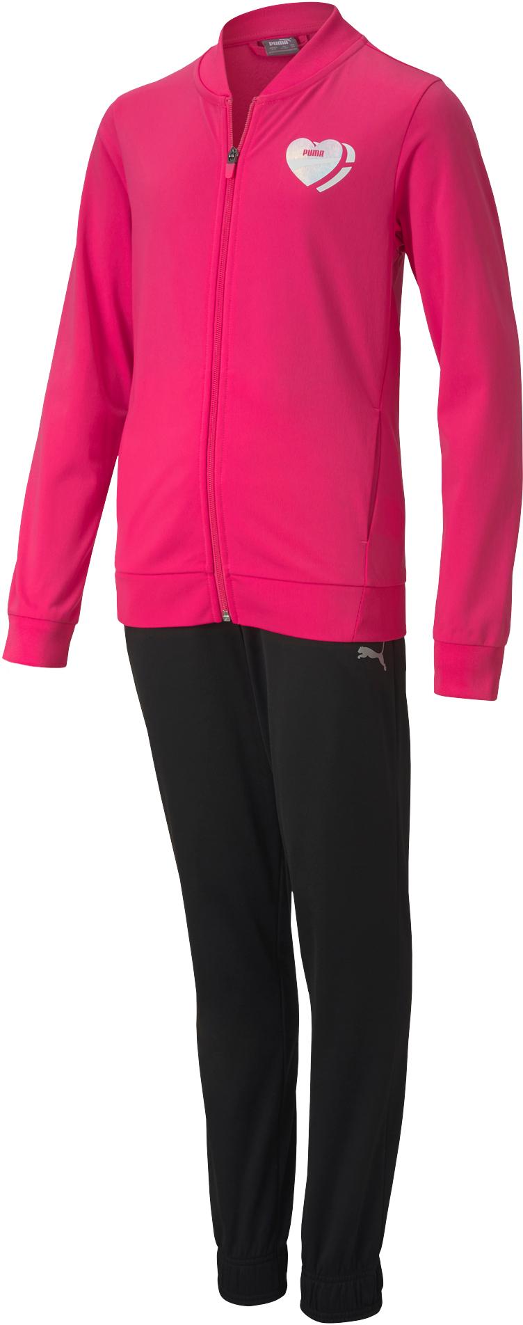 PUMA Trainingsanzug Mädchen glowing pinkpuma black im Online Shop von