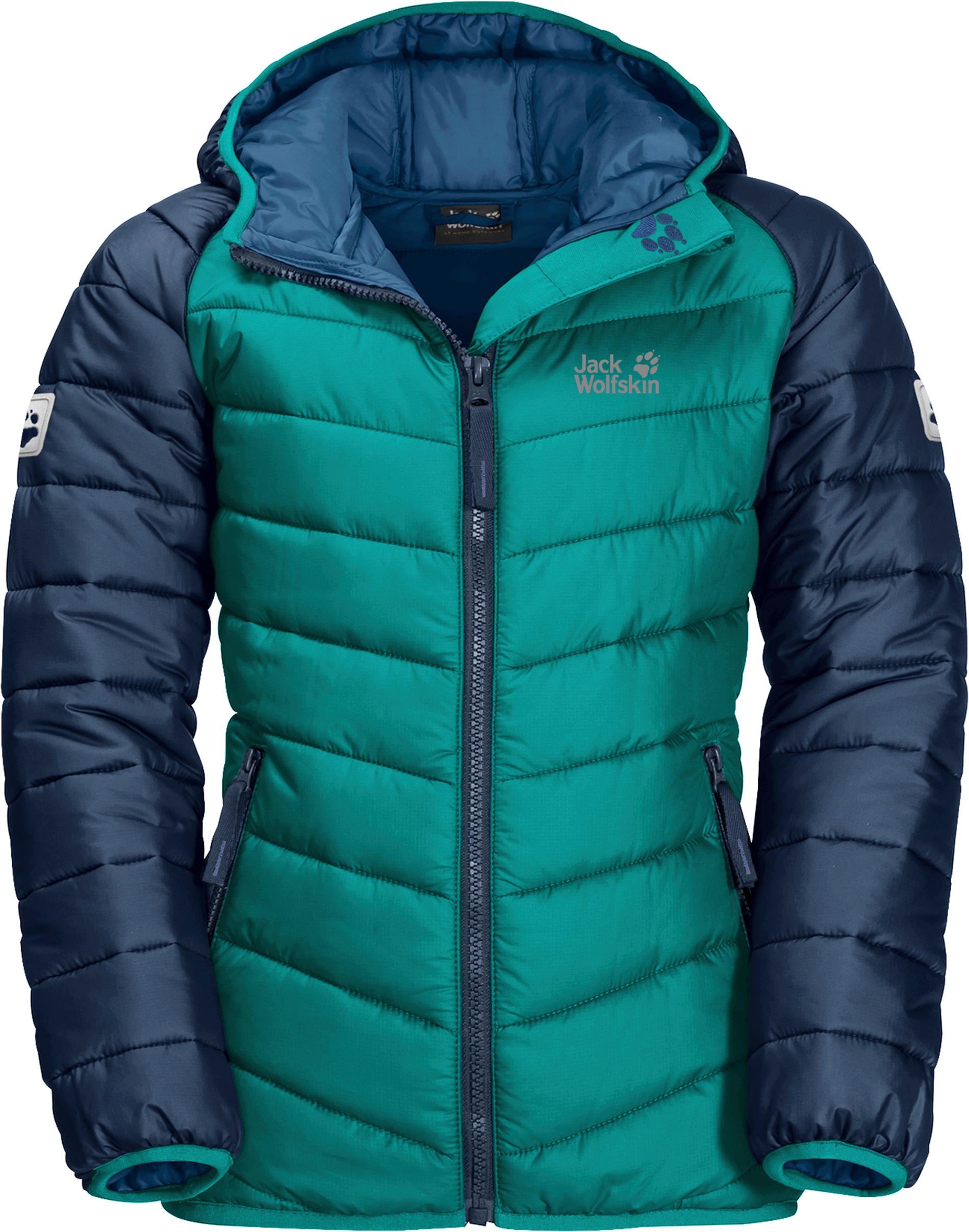 Jack Wolfskin K Zenon Steppjacke Kinder green ocean im Online Shop von