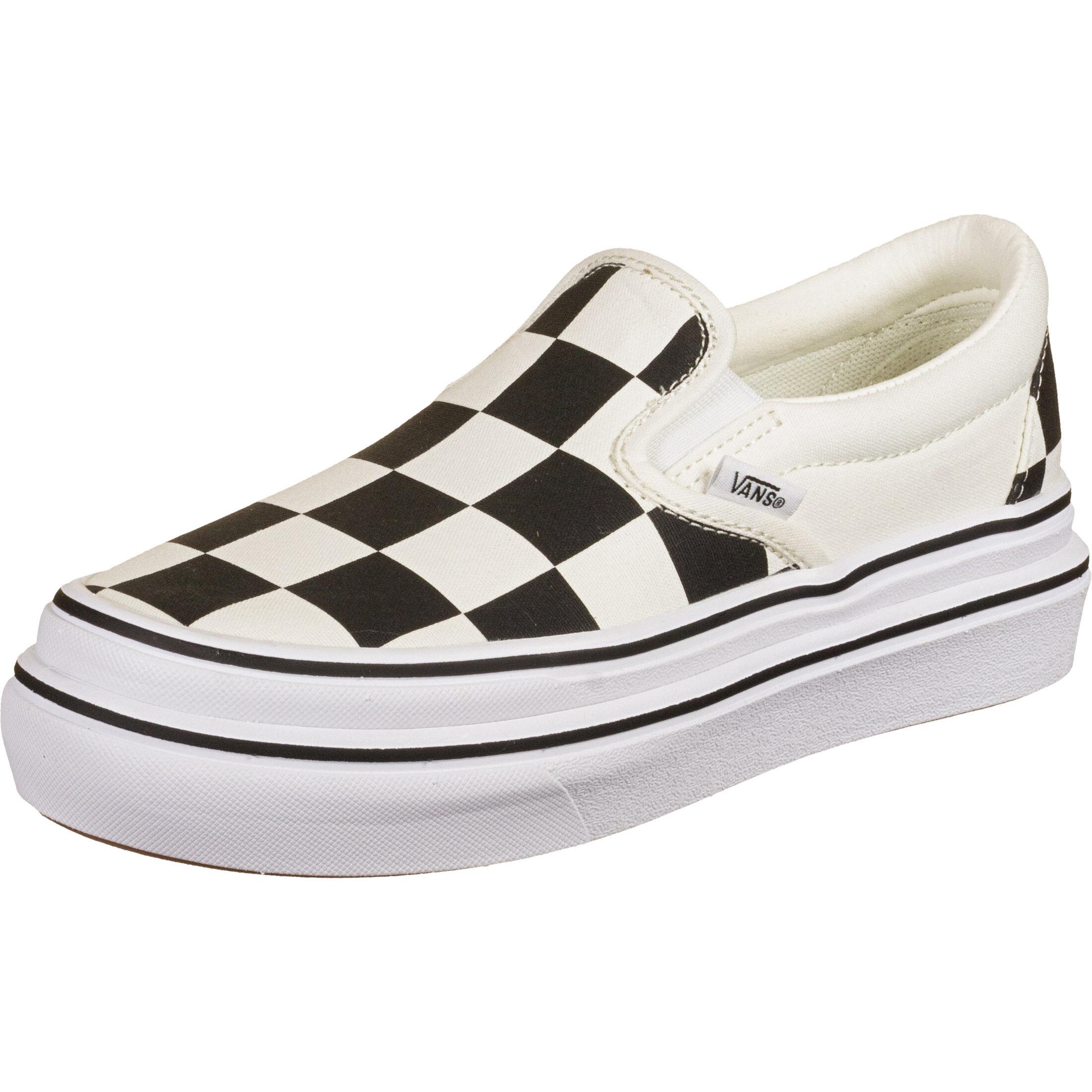 Vans SlipOn Slipper schwarz/beige/kariert im Online Shop von