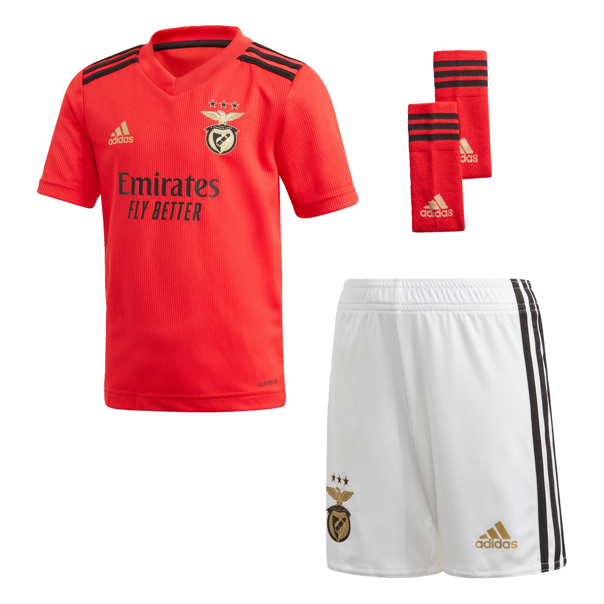 Adidas Benfica Lissabon 20/21 JuniorAusrüstung Fußballtrikot Kinder