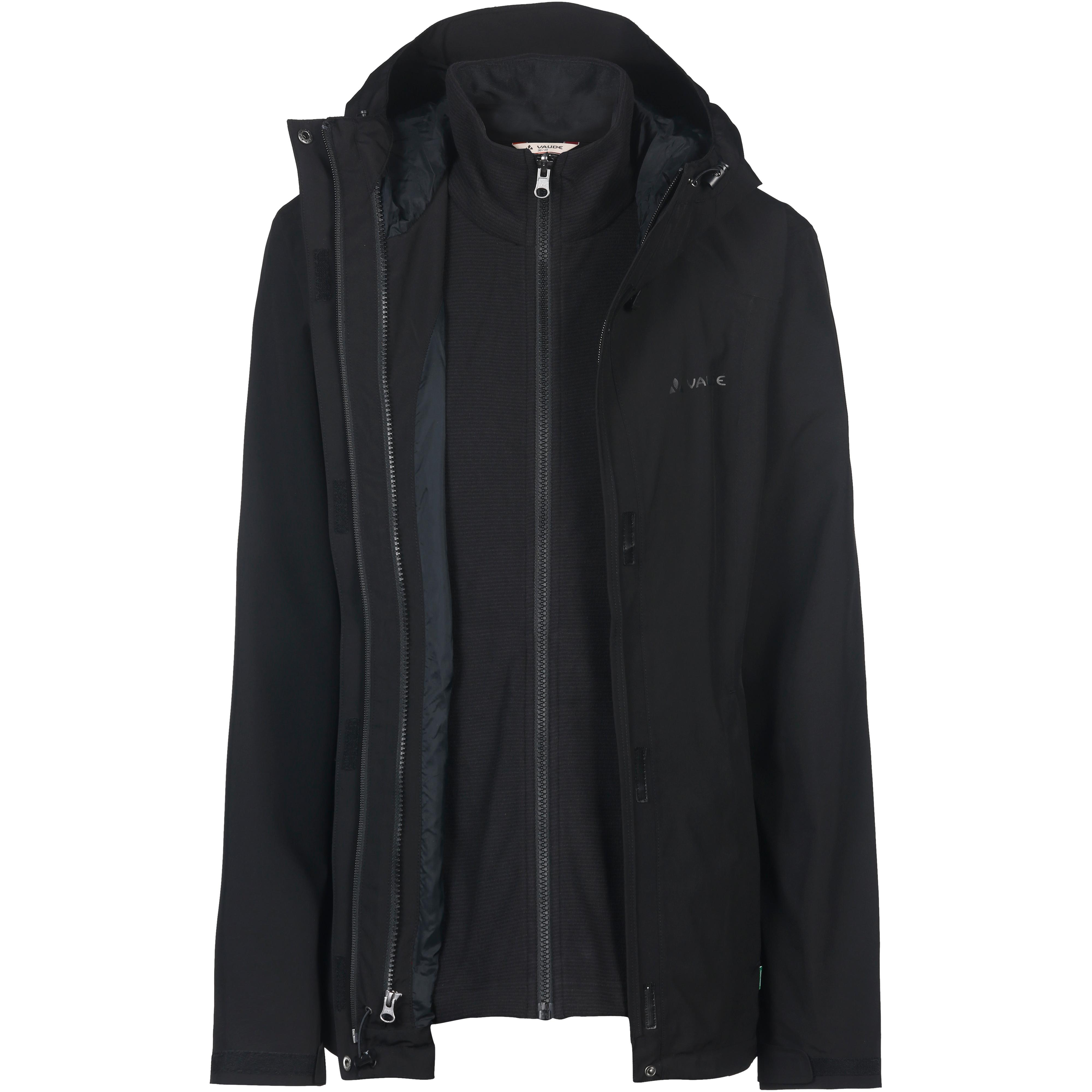 VAUDE MAROZ 3in1 Doppeljacke Damen black im Online Shop von SportScheck