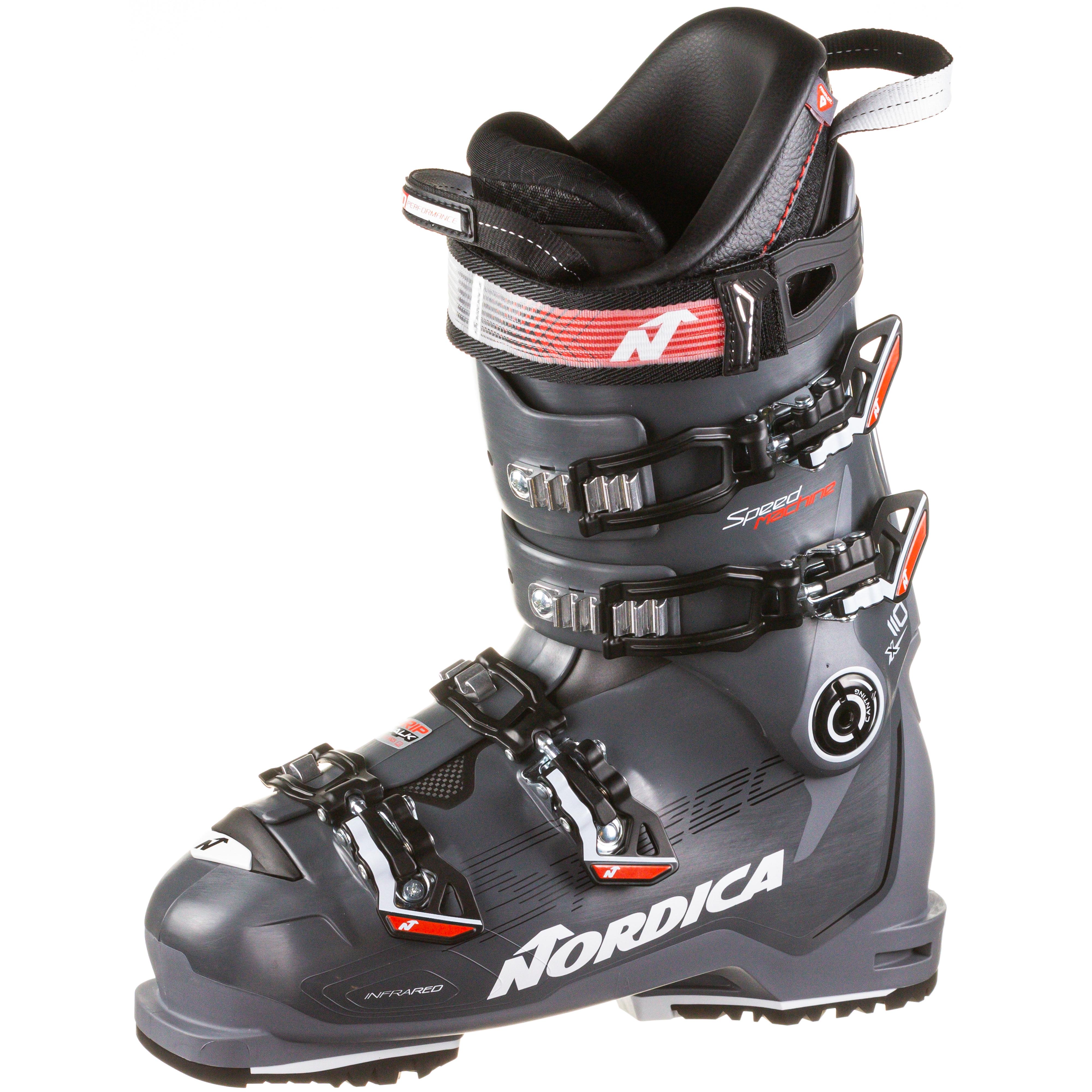 Nordica SPEEDMACHINE 110 X Skischuhe Herren anthraciteblackred im Online Shop von SportScheck