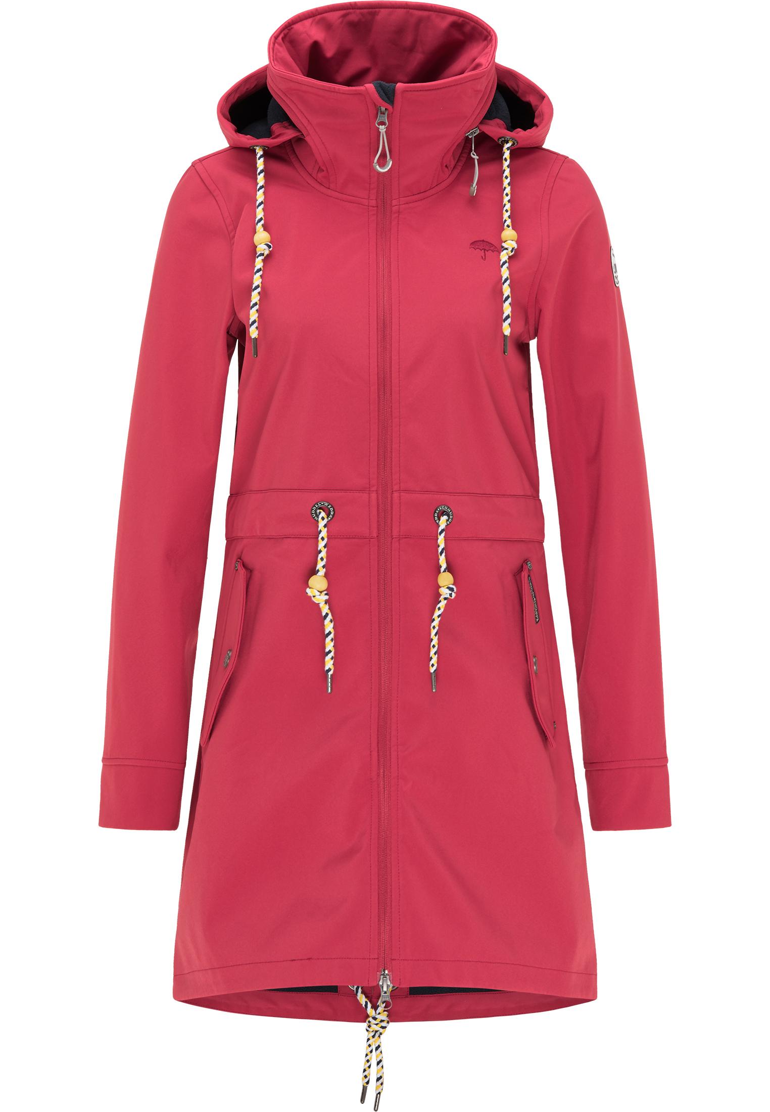 Schmuddelwedda Softshellmantel Damen Rot im Online Shop von SportScheck
