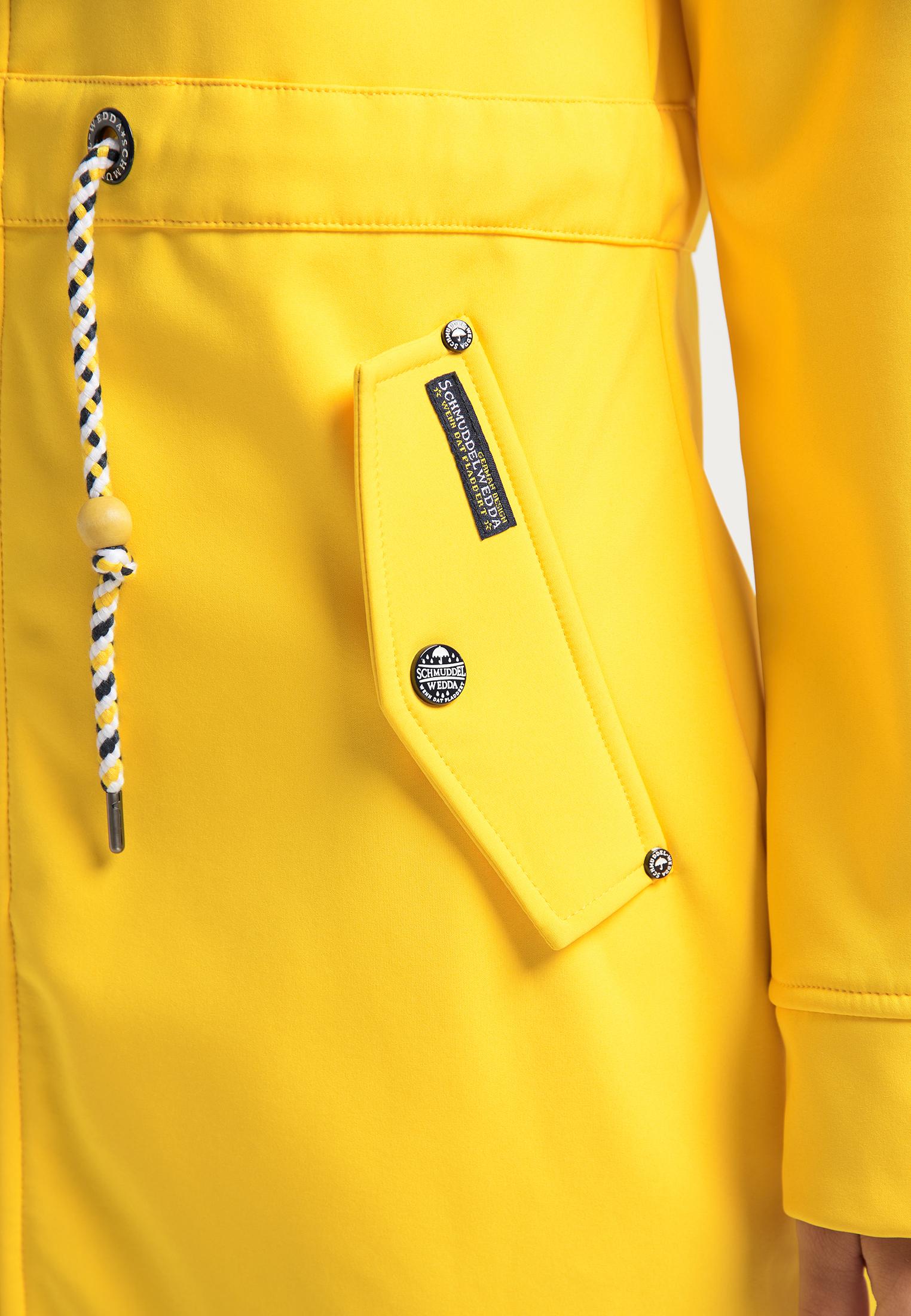 Schmuddelwedda Softshellmantel Damen Gelb im Online Shop von