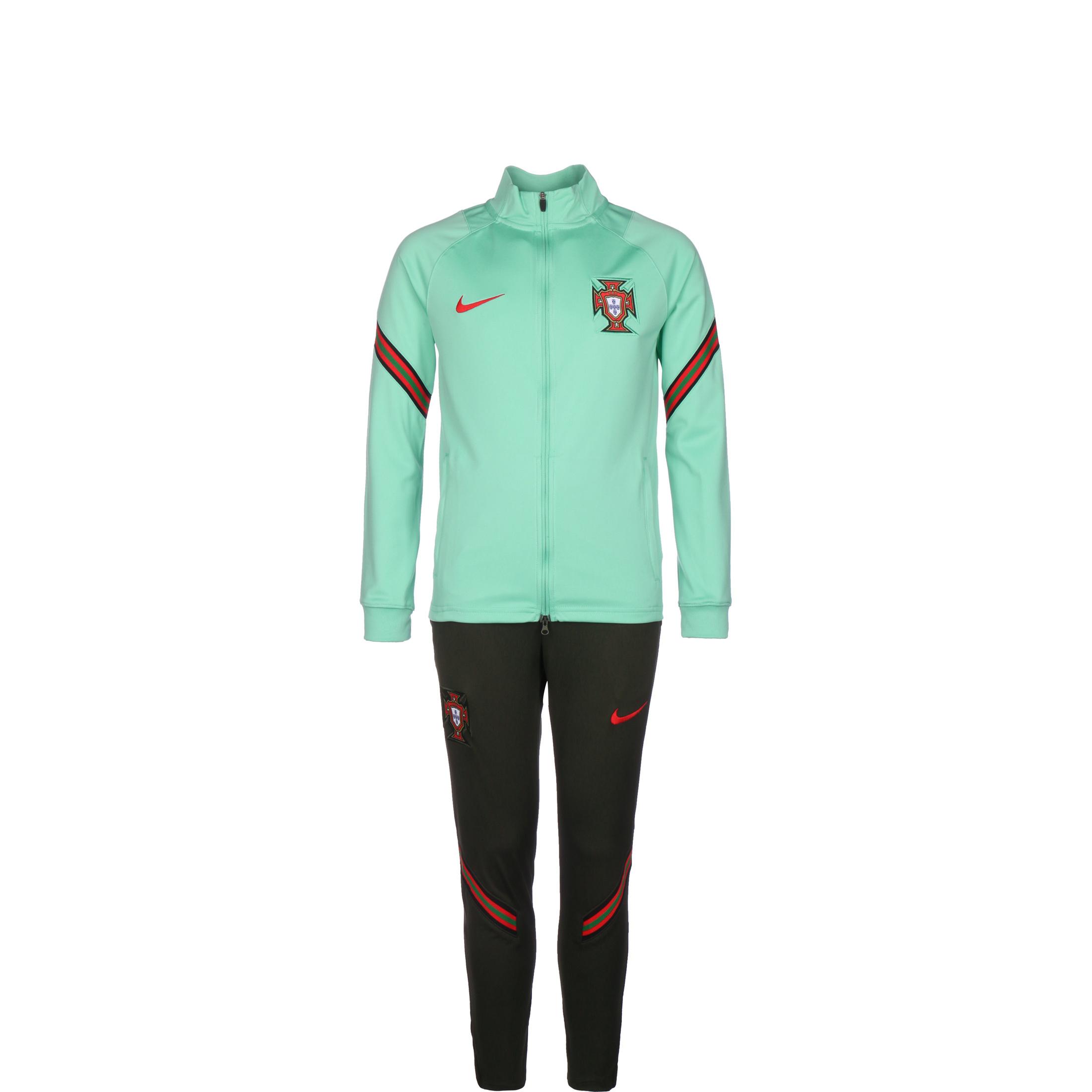 Nike Portugal Dry Strike EM 2021 Trainingsanzug Jungen mint
