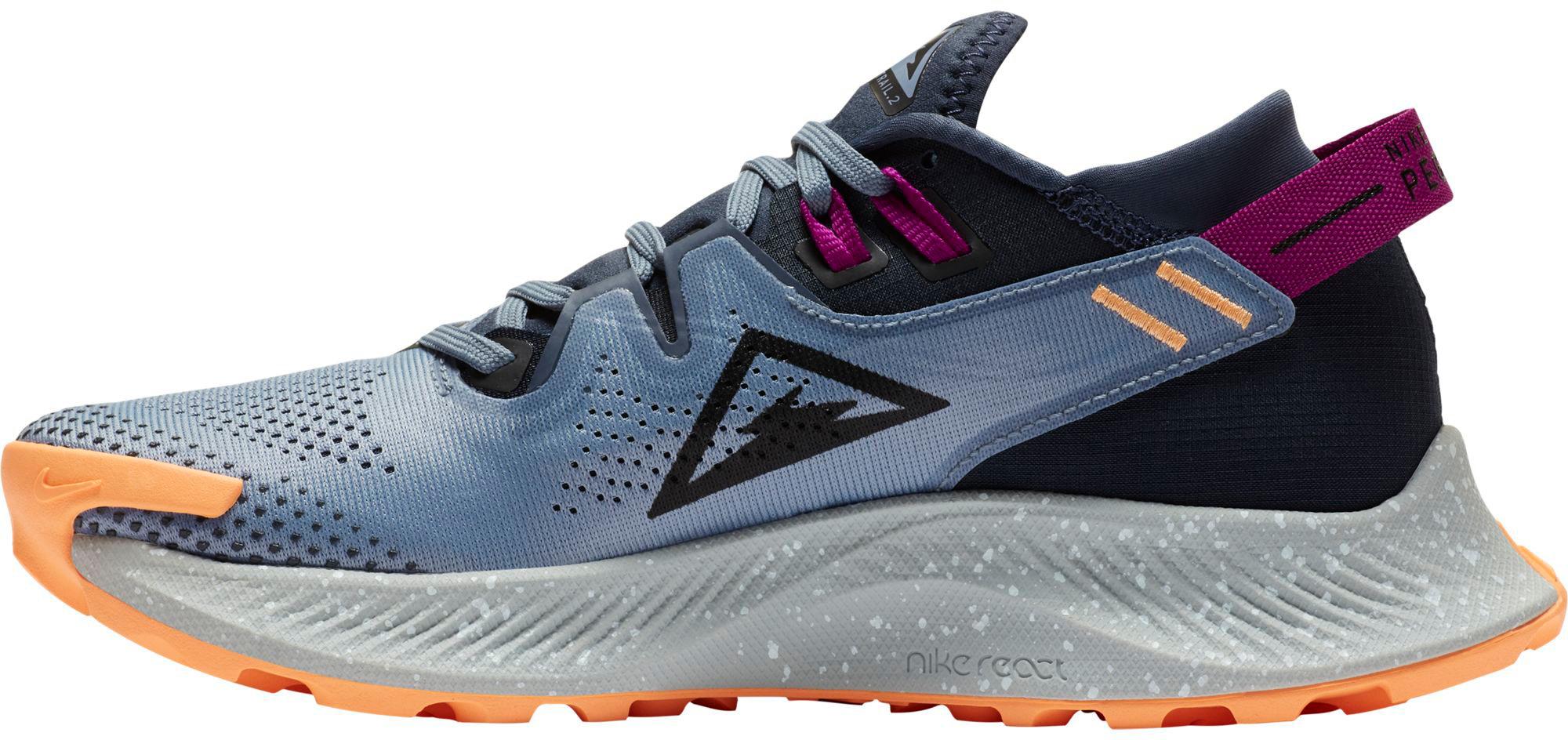 Nike Pegasus Trail 2 Laufschuhe Damen thunder bluephoton dustashen