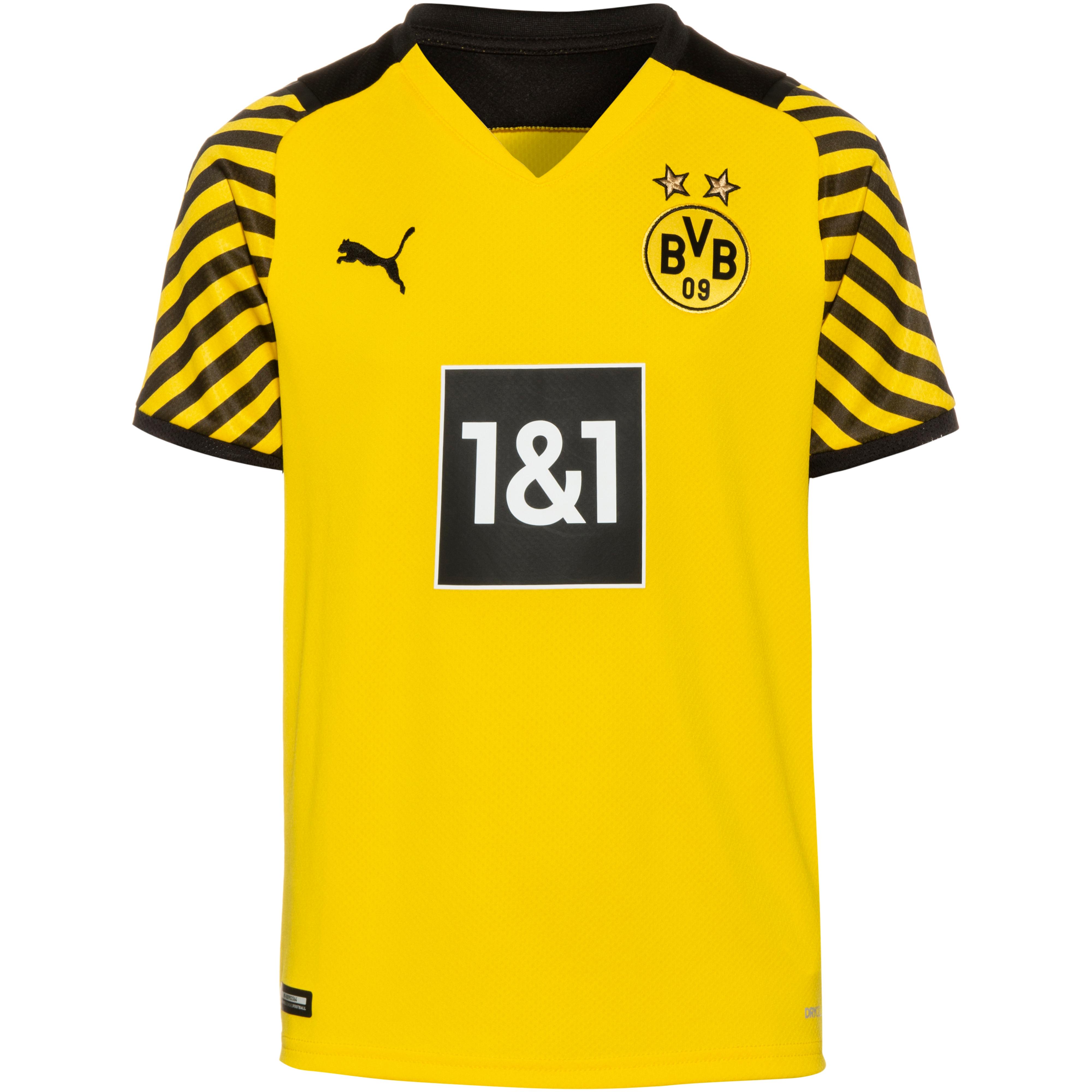 PUMA Borussia Dortmund 2122 Heim Trikot Kinder cyber yellowpuma black