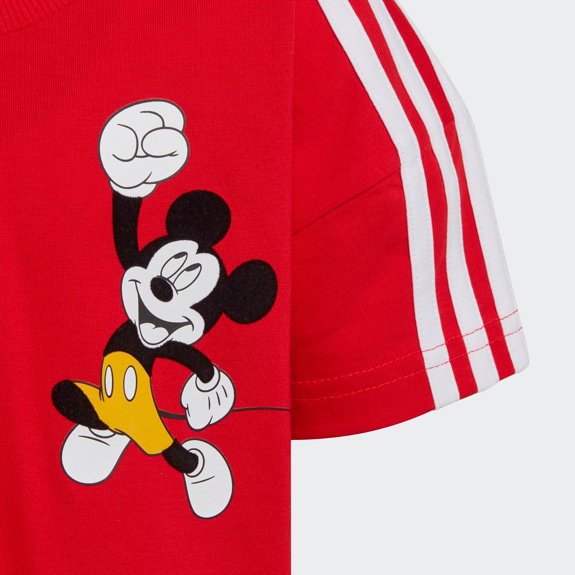 Adidas Disney Mickey Mouse TShirt TShirt Kinder Vivid Red / White im