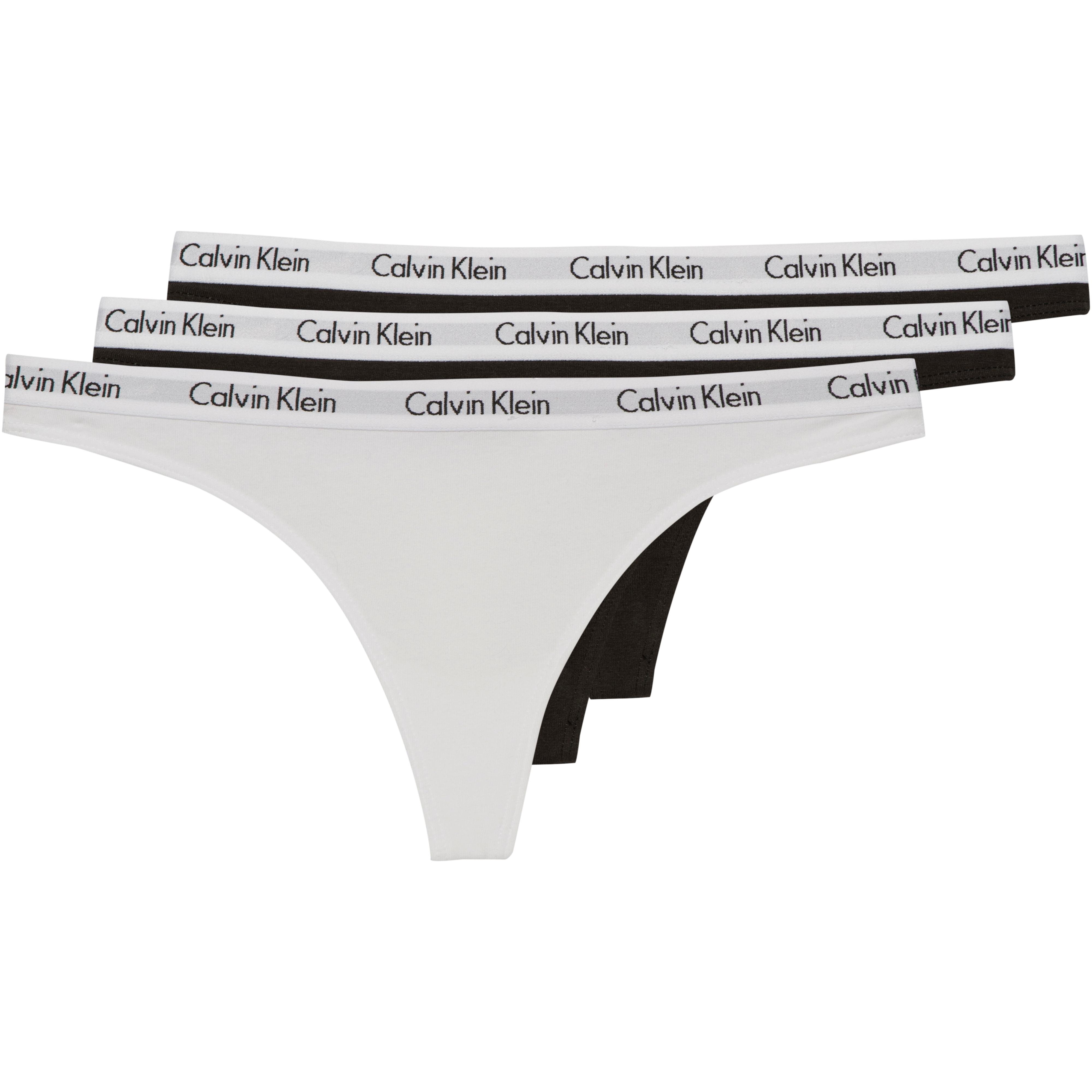 Calvin Klein String Damen Black-White-Black Im Online Shop Von Sportscheck Kaufen