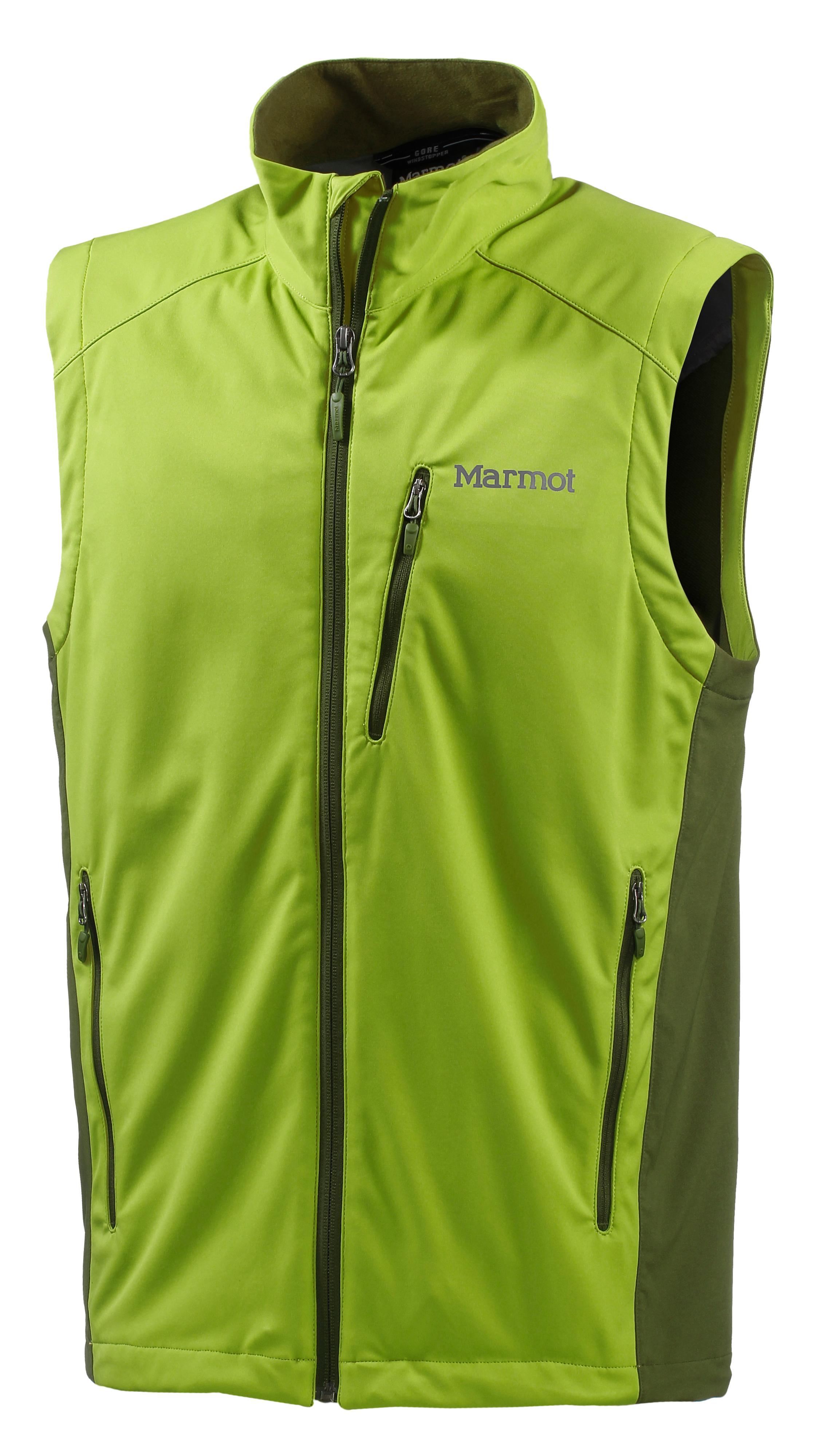 Marmot Leadville Softshell Weste Herren grün im Online Shop von