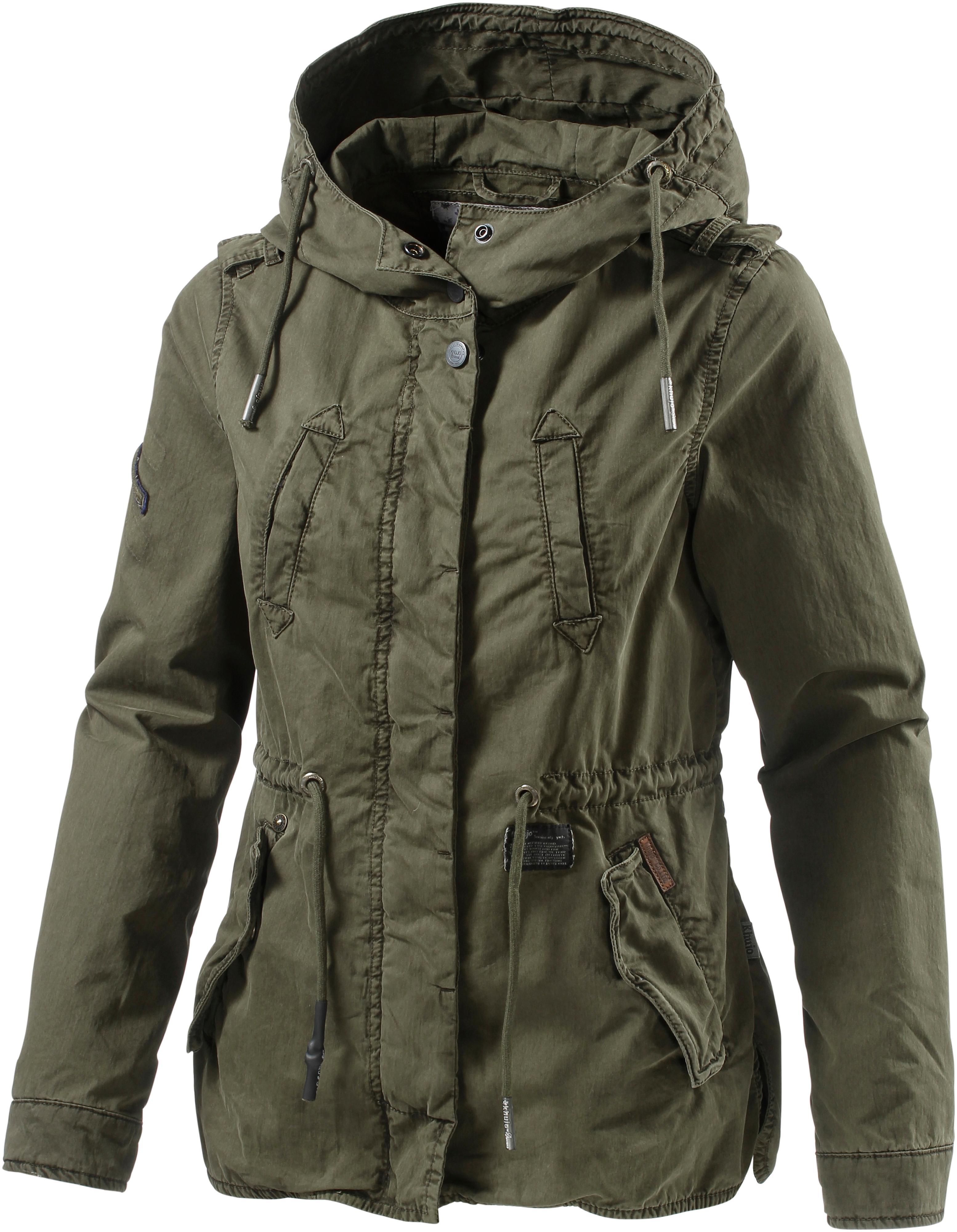 Khujo Parka Damen oliv im Online Shop von SportScheck kaufen