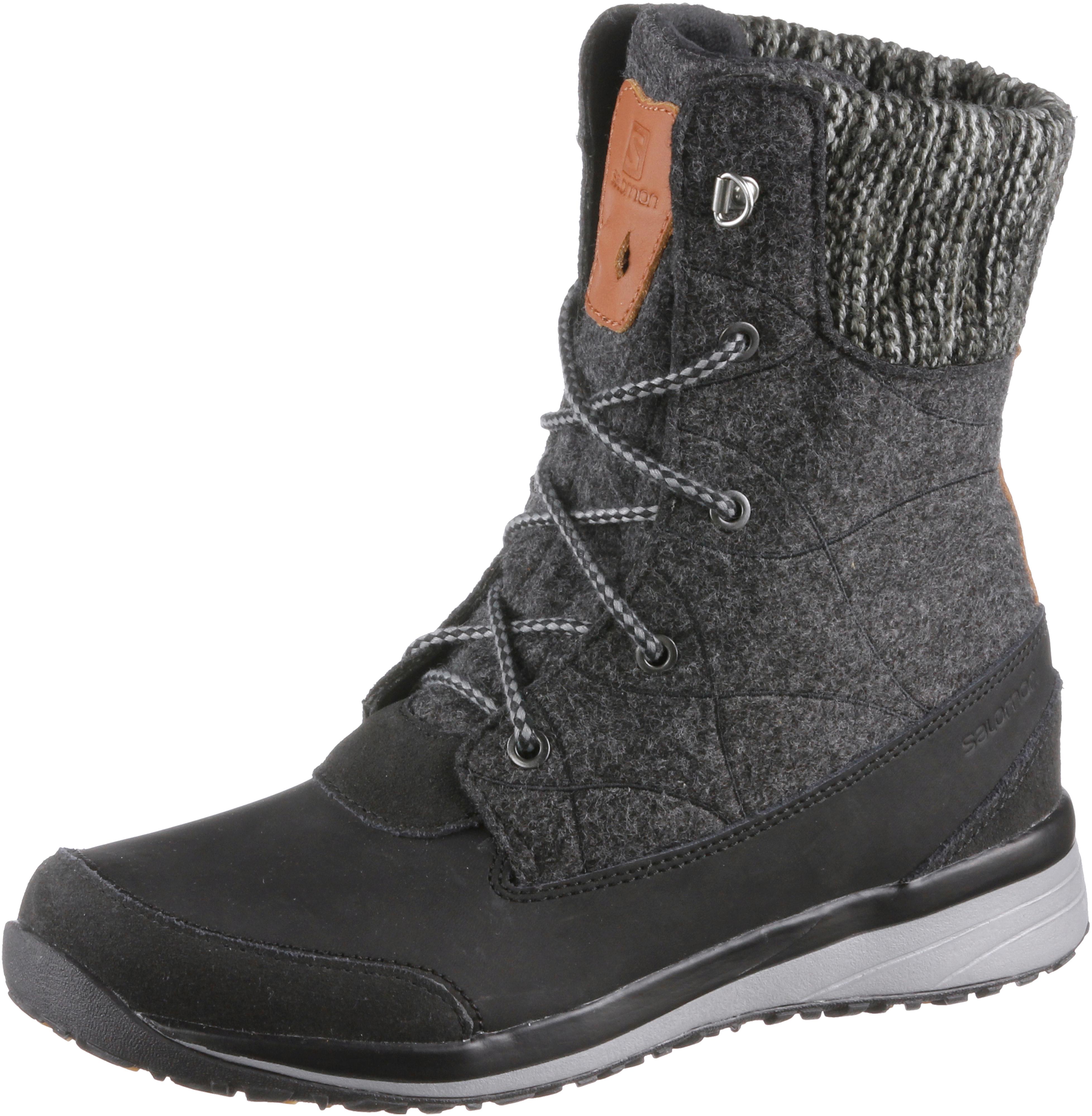 Salomon Hime Mid Winterschuhe Damen schwarz im Online Shop von