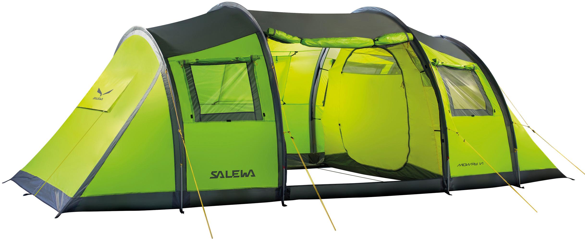 SALEWA Midway VI Familienzelt cactusgrey im Online Shop von