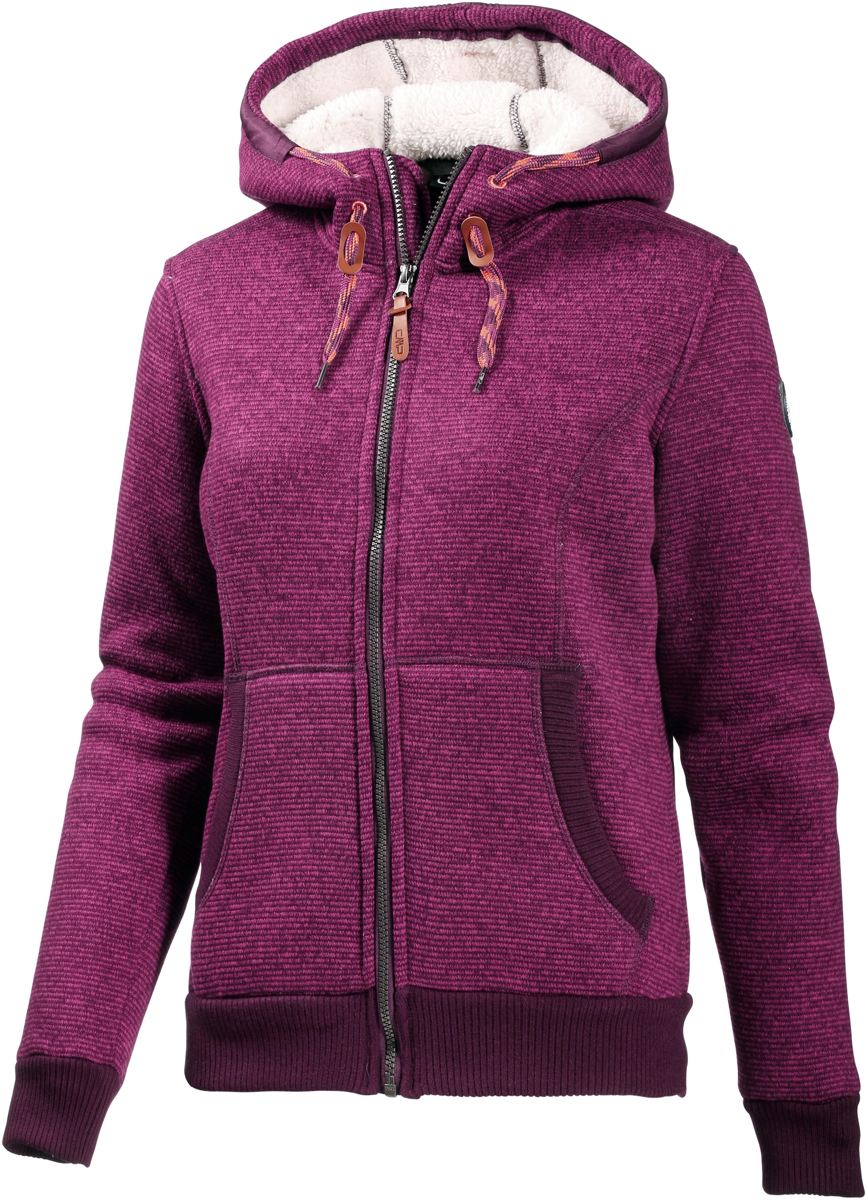 Fleece jacke damen lila Superjacken 2018