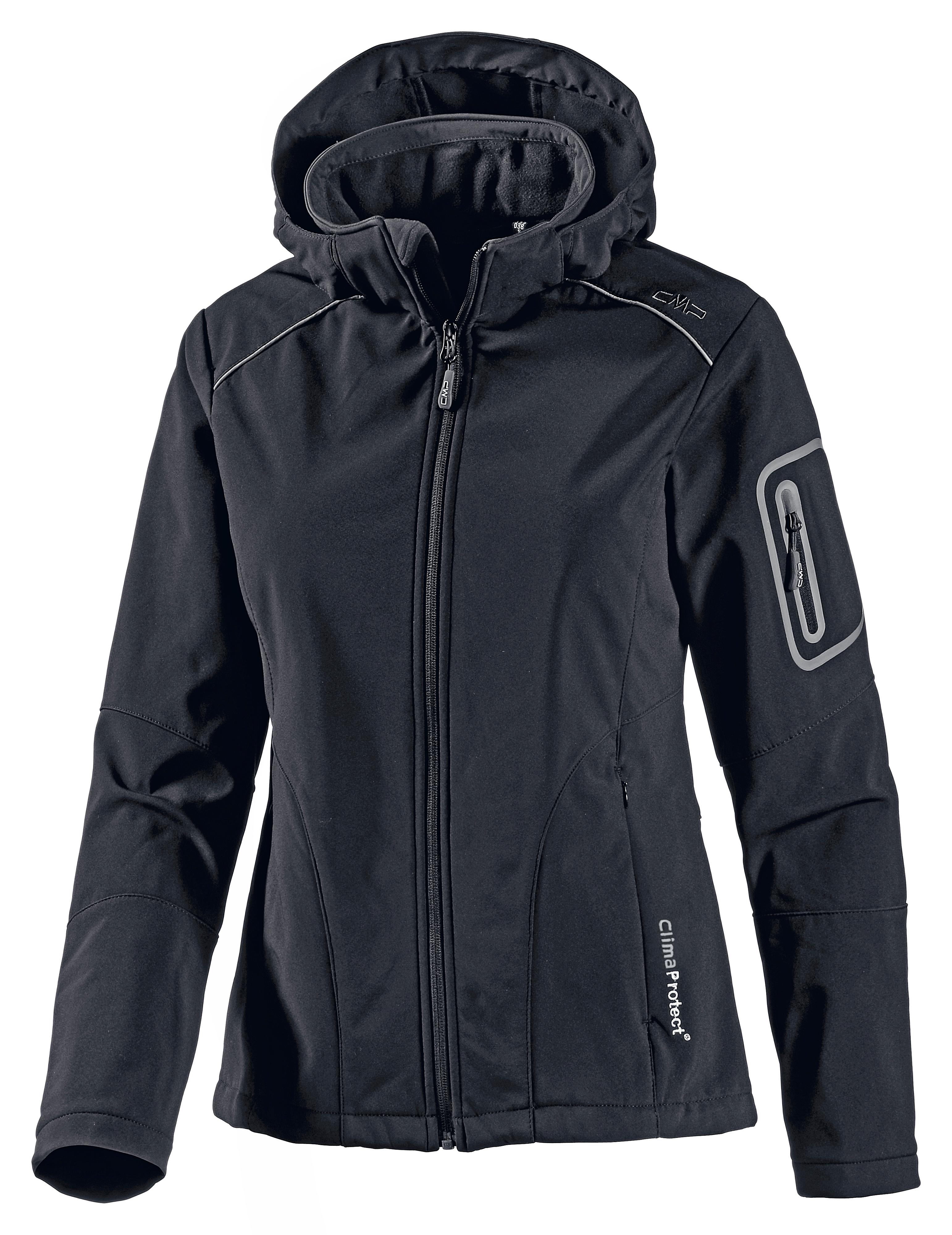 CMP Softshell Softshelljacke Damen schwarz im Online Shop von