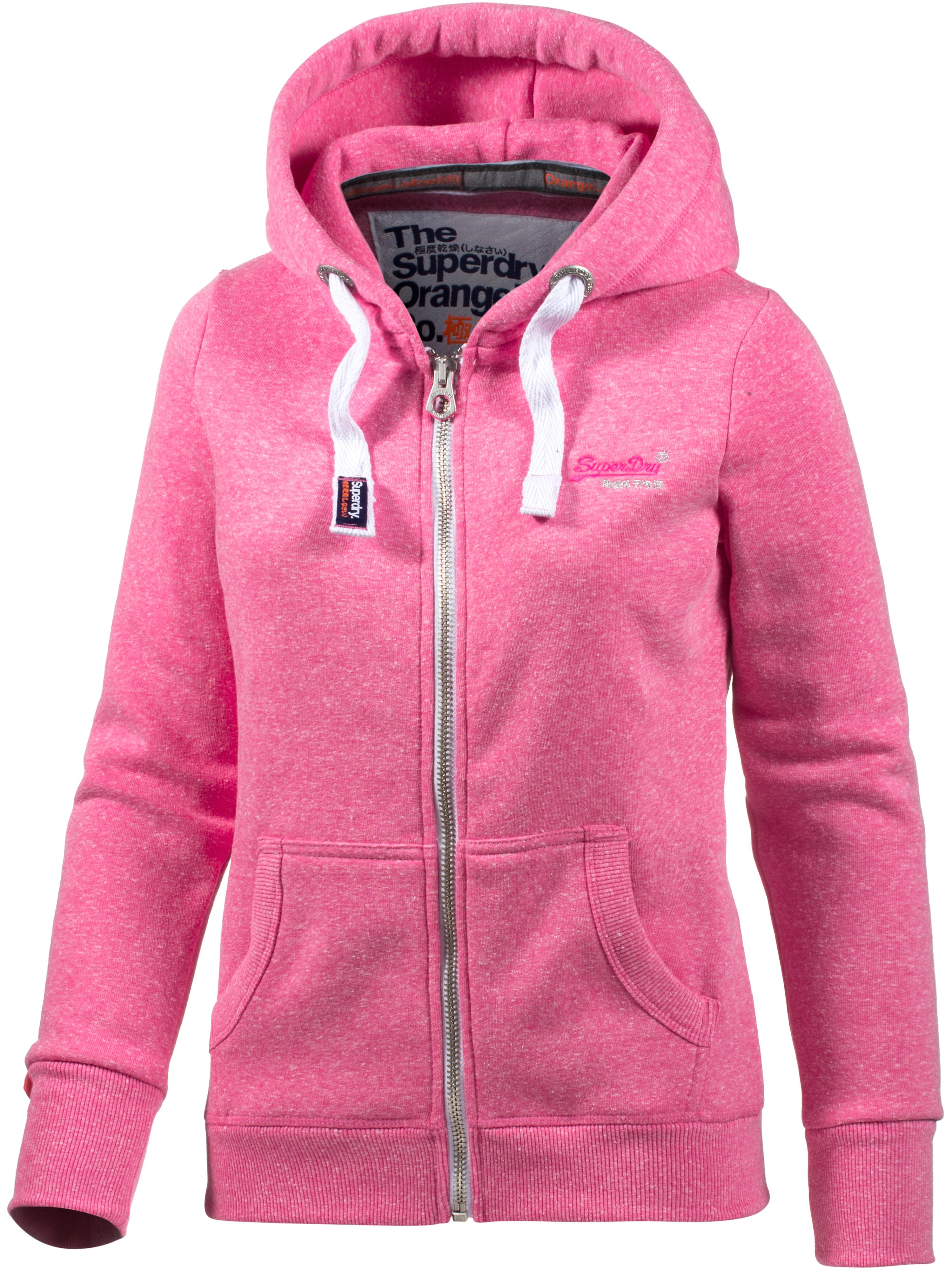 Superdry Sweatjacke Damen pink im Online Shop von SportScheck kaufen