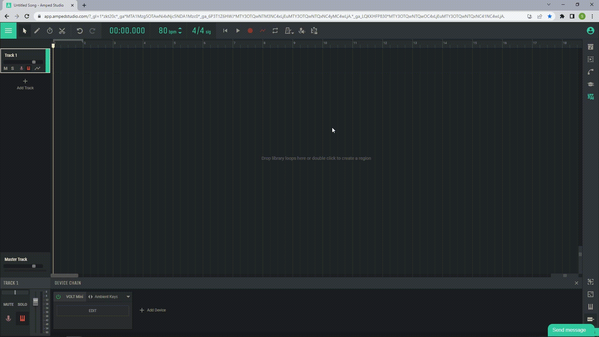 Sound Library Working in Amped Studio