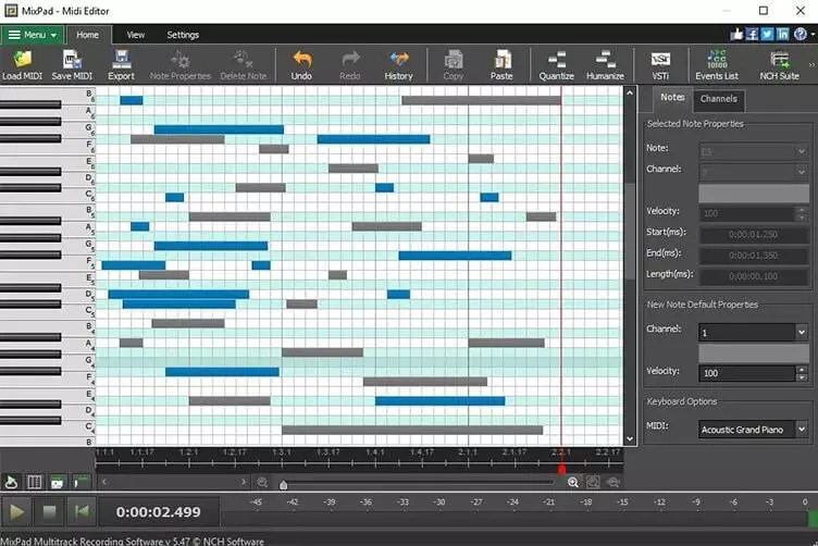 Best MIDI editors software for Windows, Mac OS, Linux