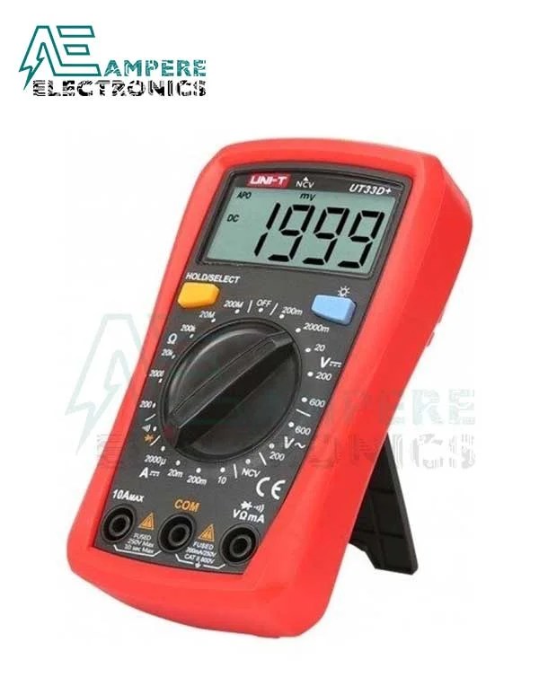 UT33D Plus Digital Multimeter PalmSize UNIT Ampere Electronics