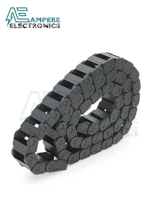 Cable Drag Chain Inner 10x10mm, Outer 15x18mm Ampere Electronics