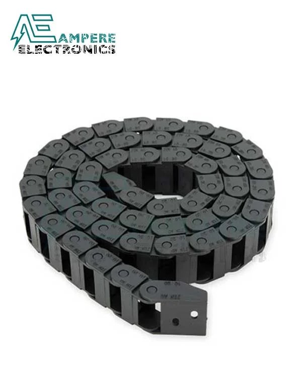 Cable Drag Chain Inner 10x10mm, Outer 15x18mm Ampere Electronics