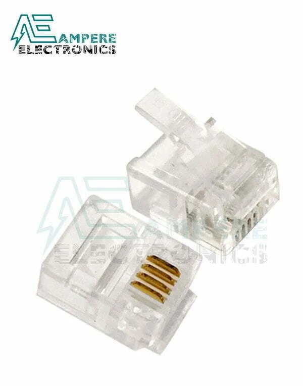 RJ11 Telephone wire connector Ampere Electronics