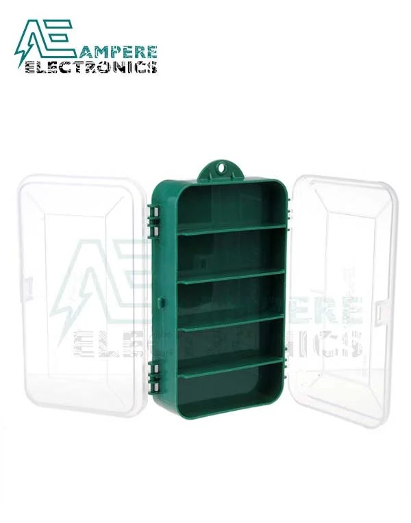 Electronic Components Box 165x95x45mm Doublesided Ampere Electronics