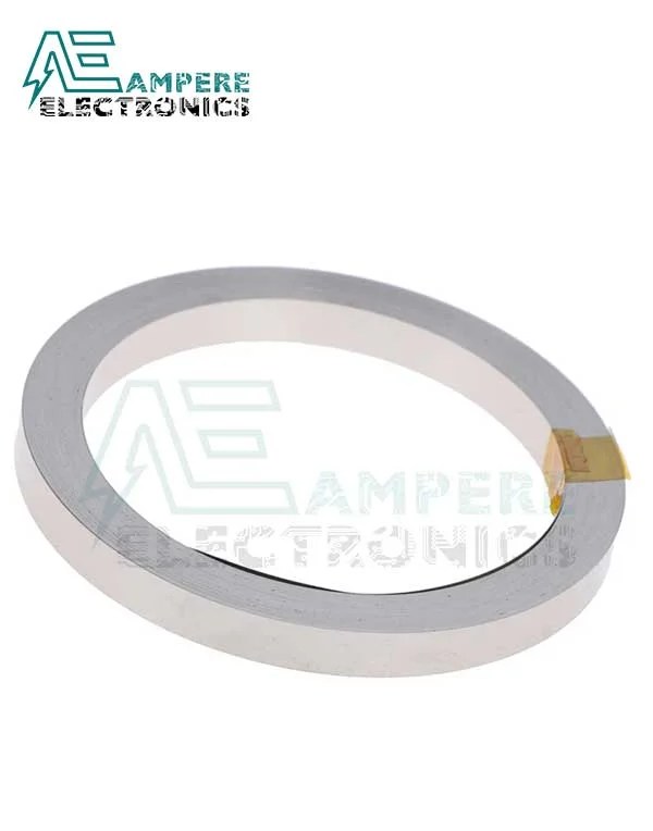 0.3x10mm Pure Nickel Strip For Lithium Battery Pack, 1Meter Ampere
