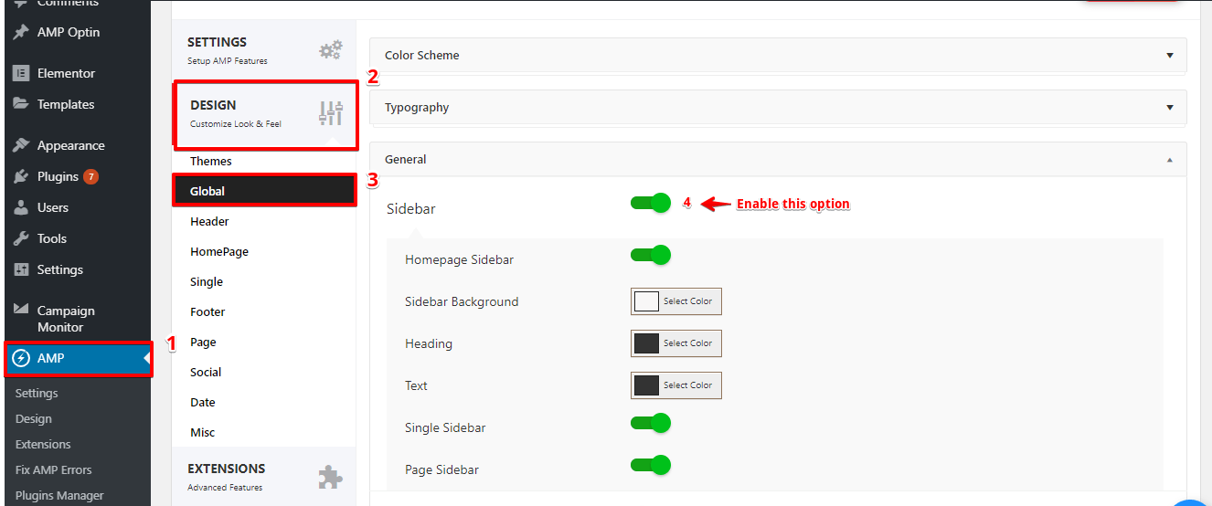 How to add widgets in AMP AMP Tutorials