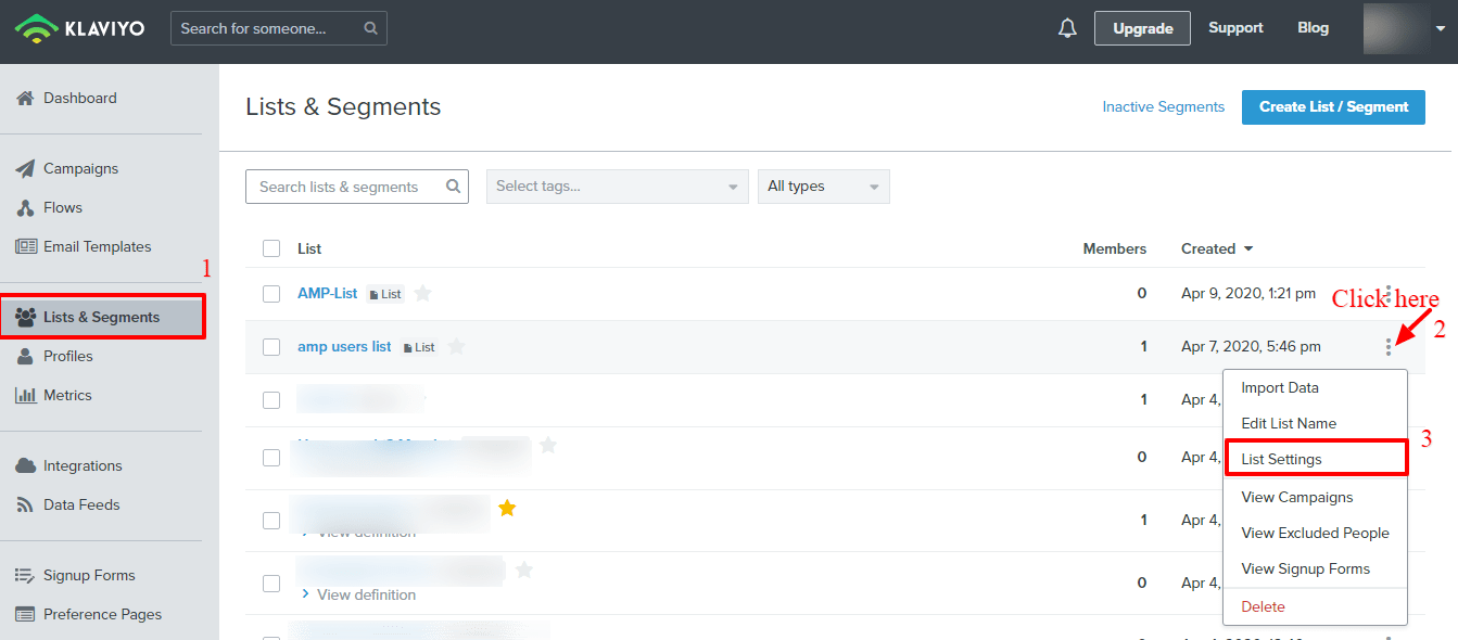 How to create Klaviyo form in AMP AMP Tutorials