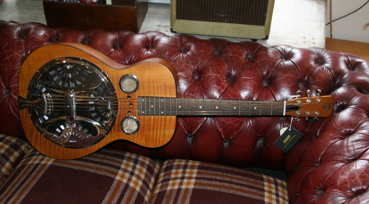Dobro Hound Dog deluxe Resonator**SOLD Amp Guitars, Macclesfield